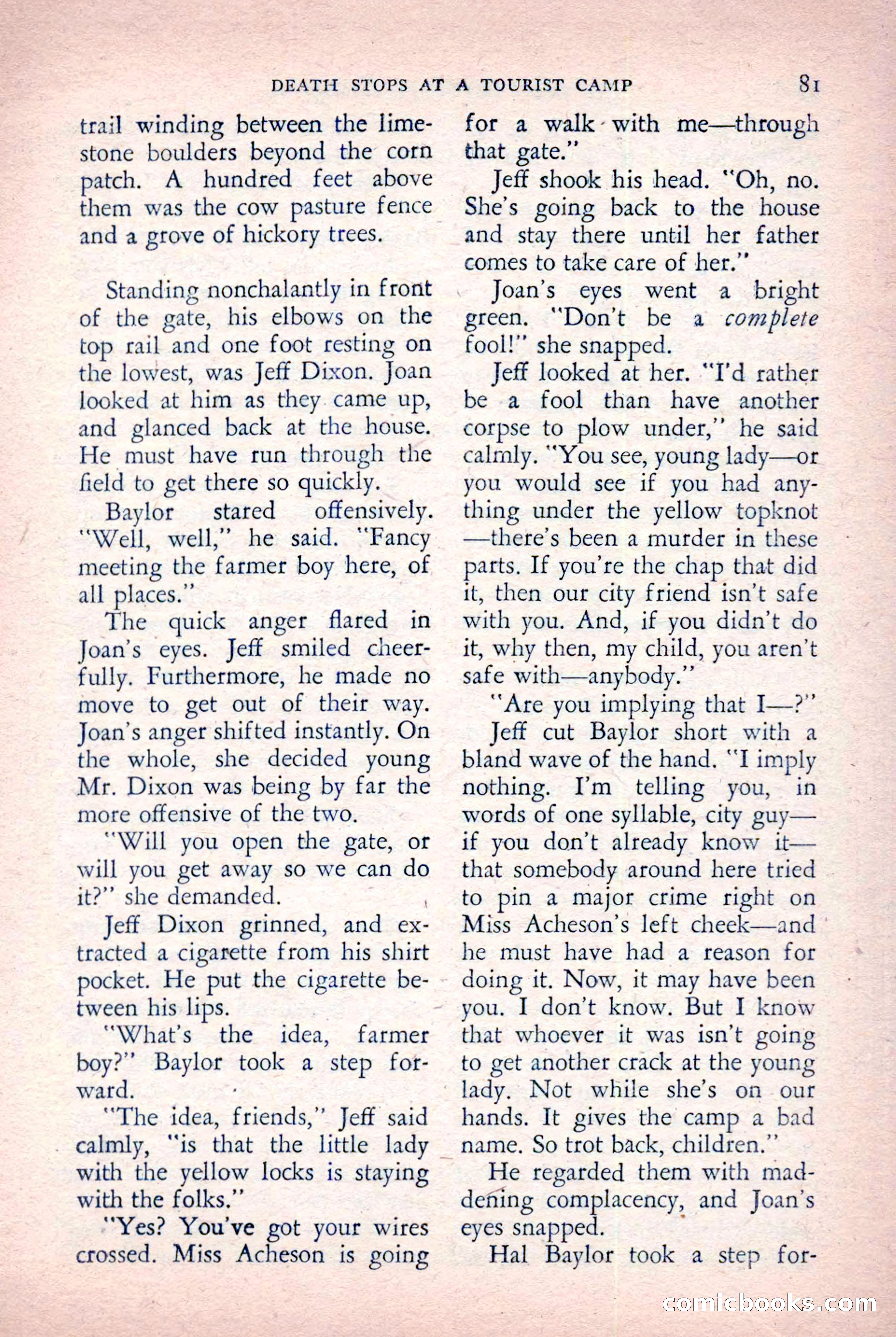 The Saint Detective Magazine, October 1955 — page 83 of 164