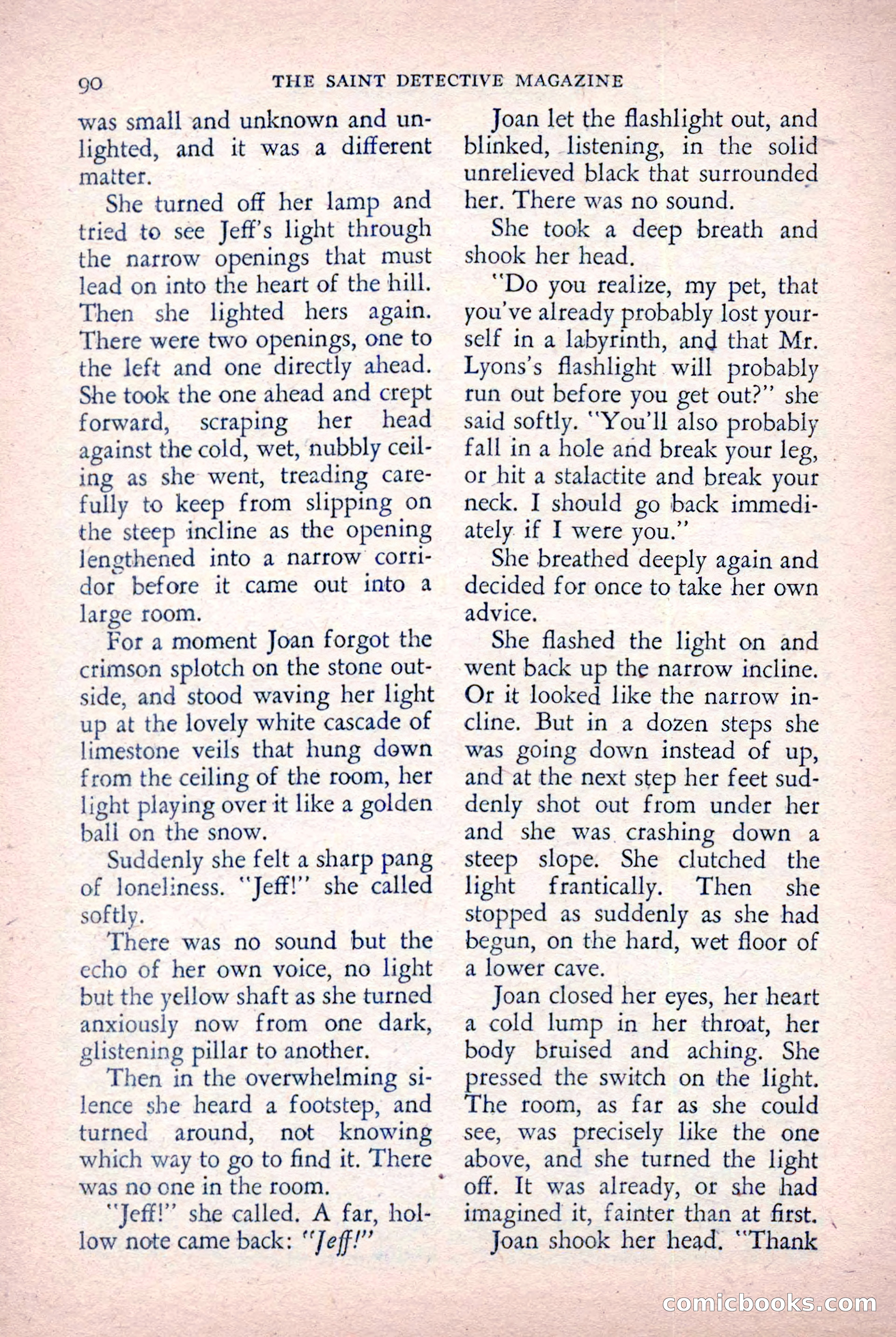 The Saint Detective Magazine, October 1955 — page 92 of 164