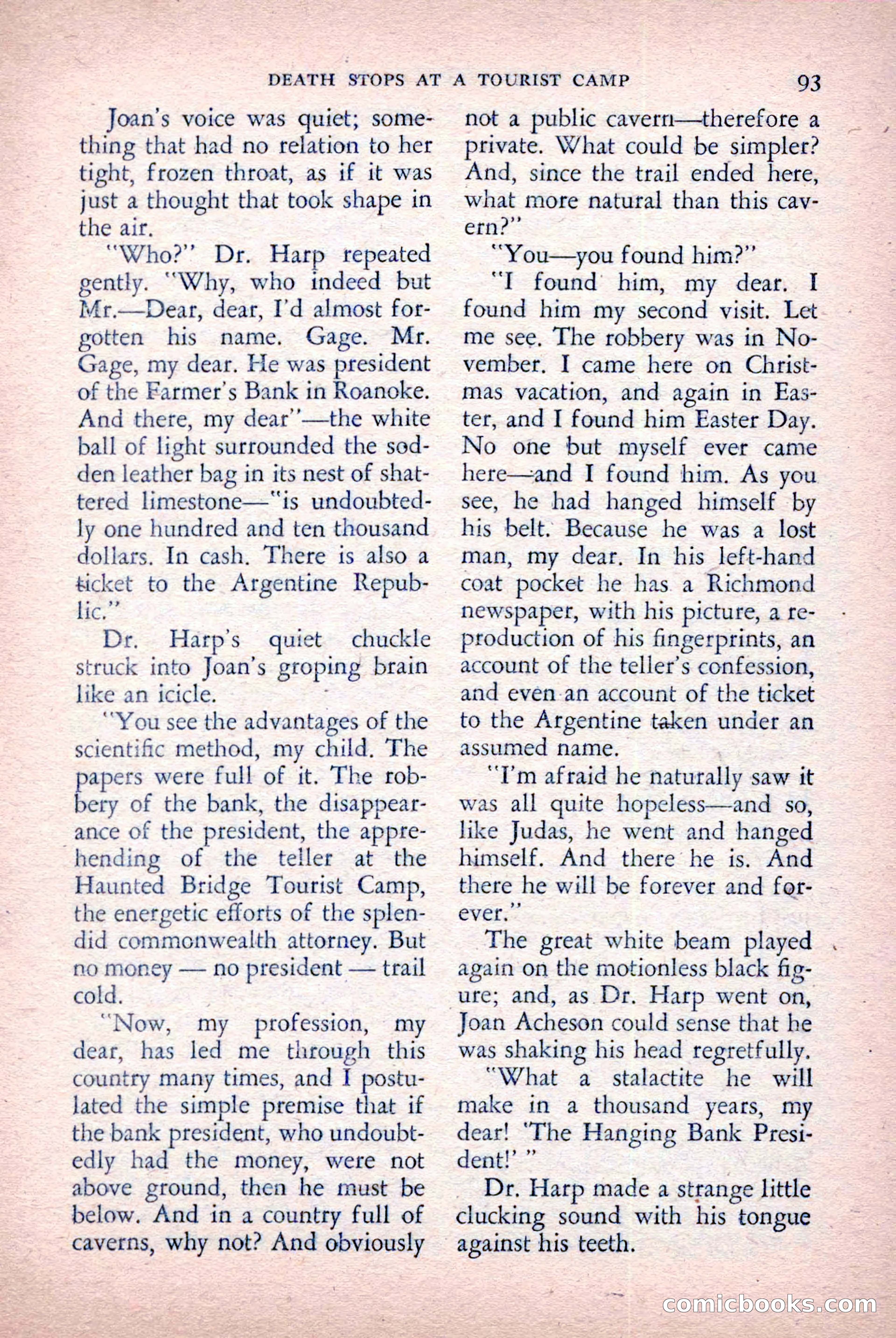 The Saint Detective Magazine, October 1955 — page 95 of 164