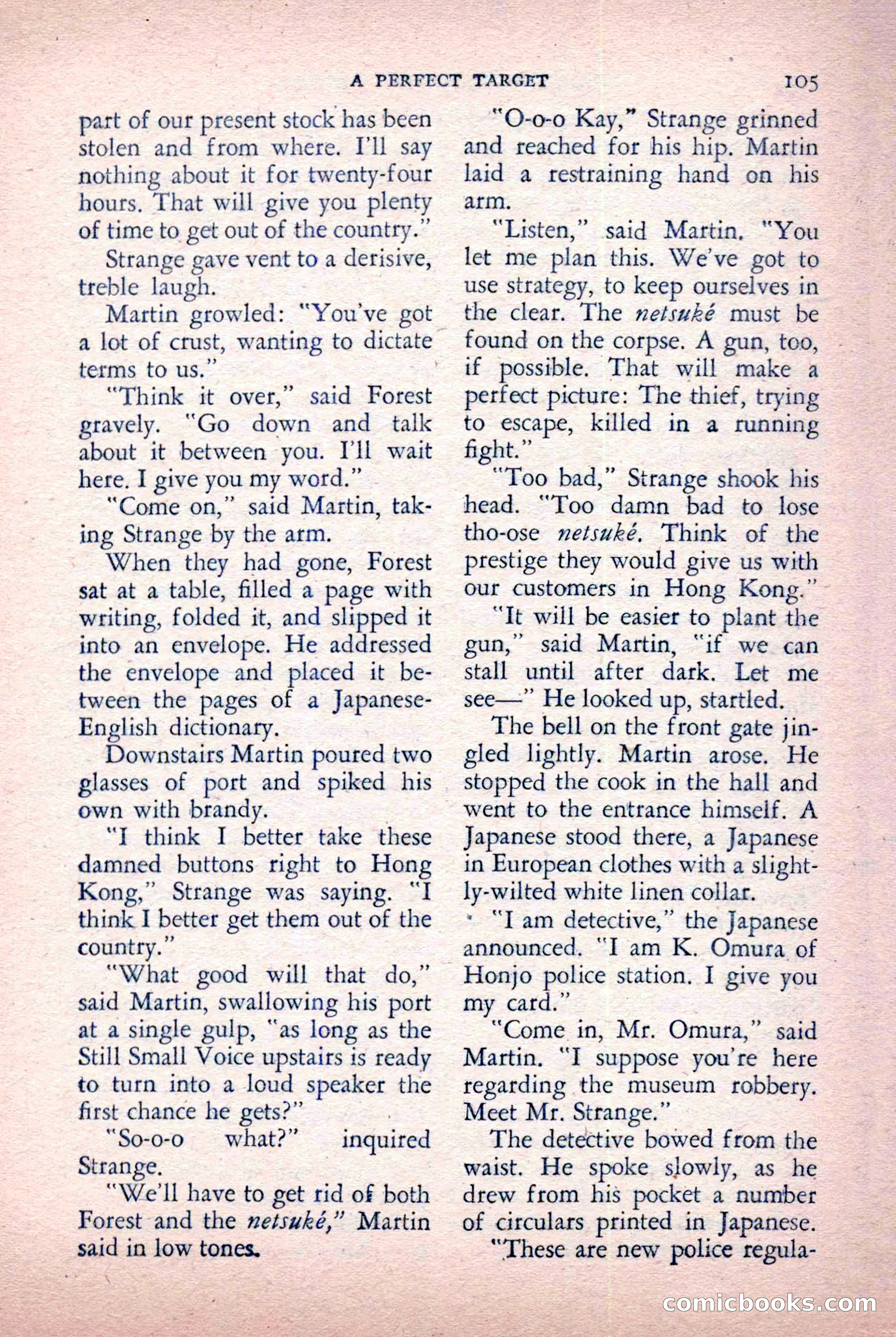 The Saint Detective Magazine, October 1955 — page 107 of 164
