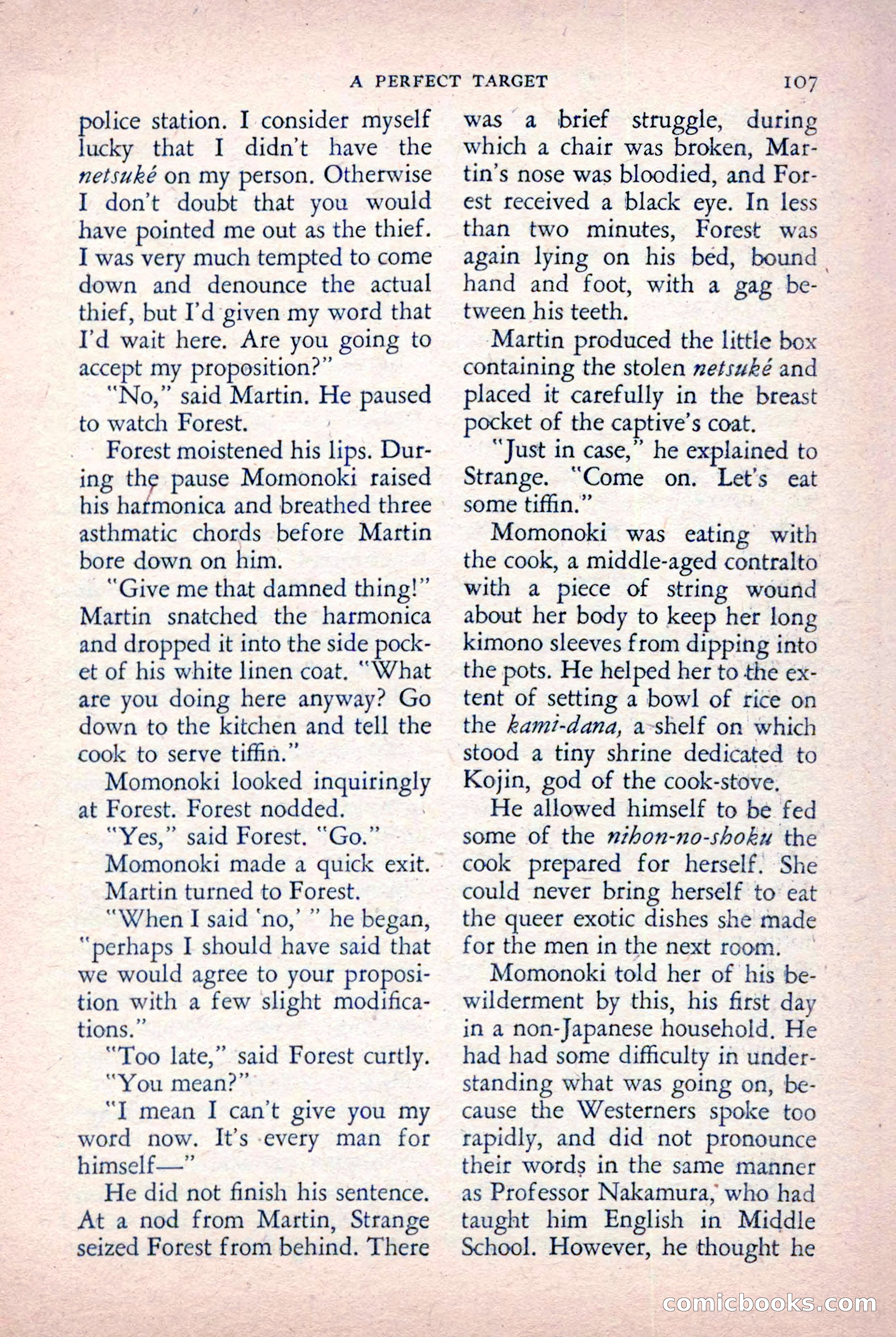 The Saint Detective Magazine, October 1955 — page 109 of 164