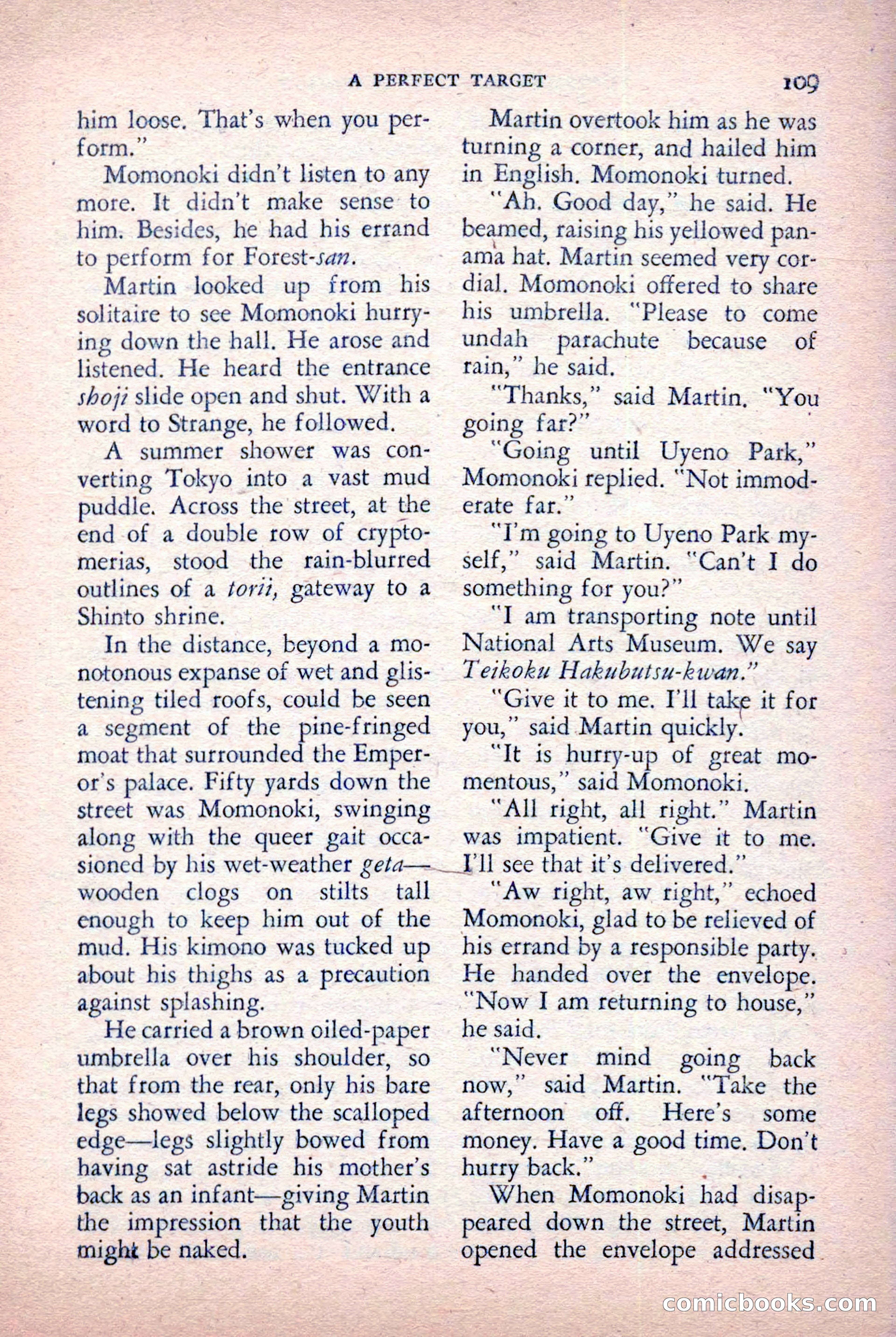 The Saint Detective Magazine, October 1955 — page 111 of 164
