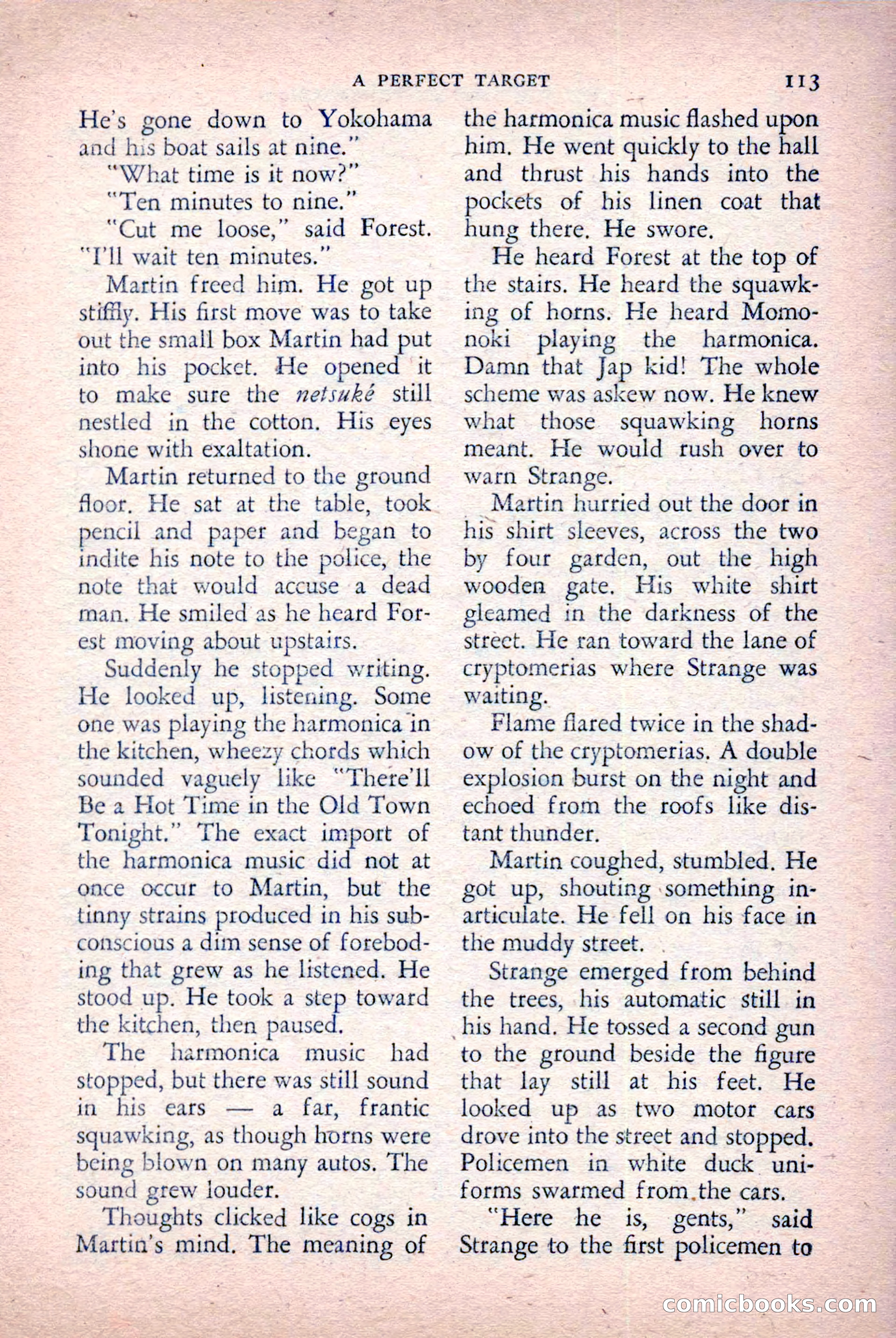 The Saint Detective Magazine, October 1955 — page 115 of 164