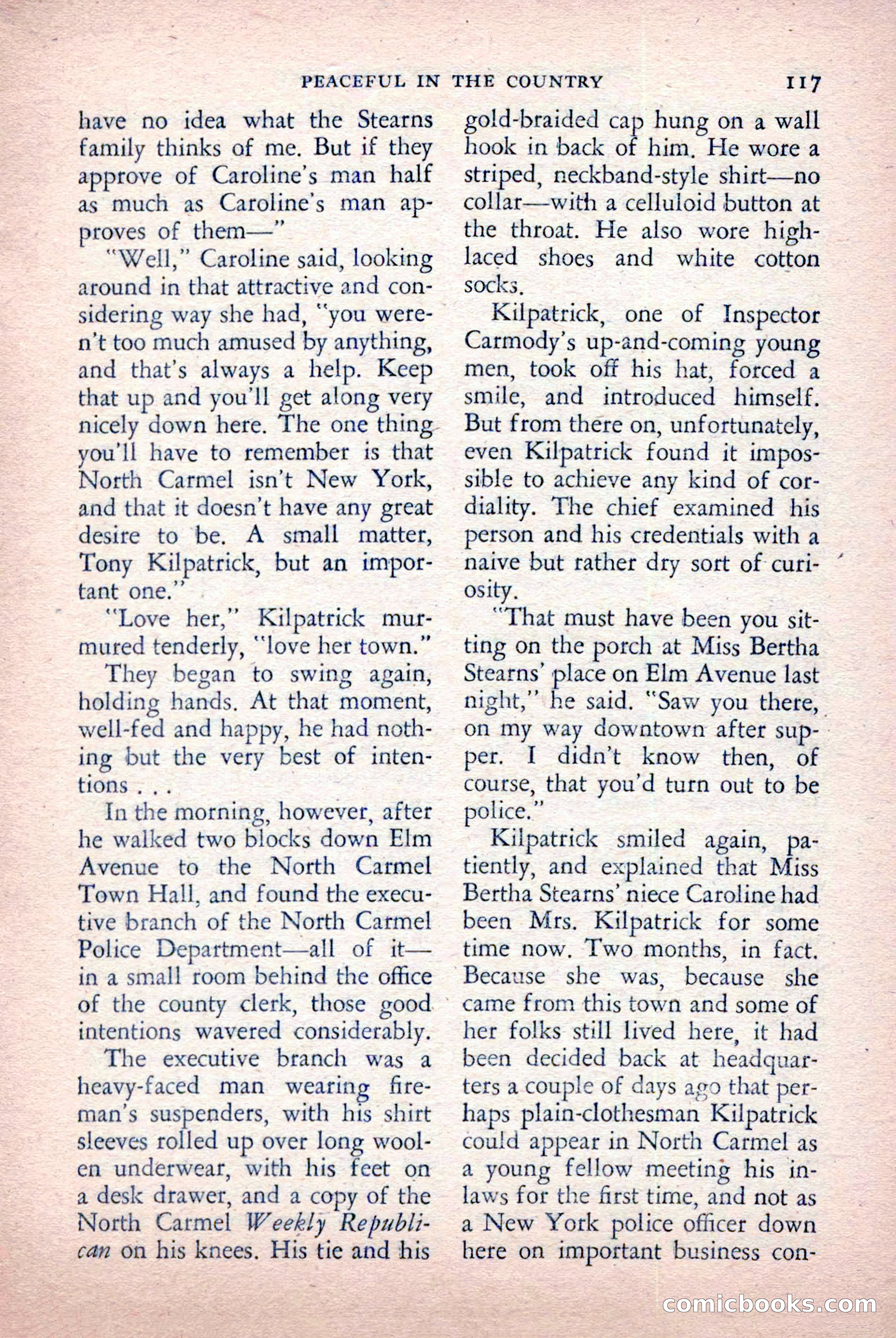 The Saint Detective Magazine, October 1955 — page 119 of 164