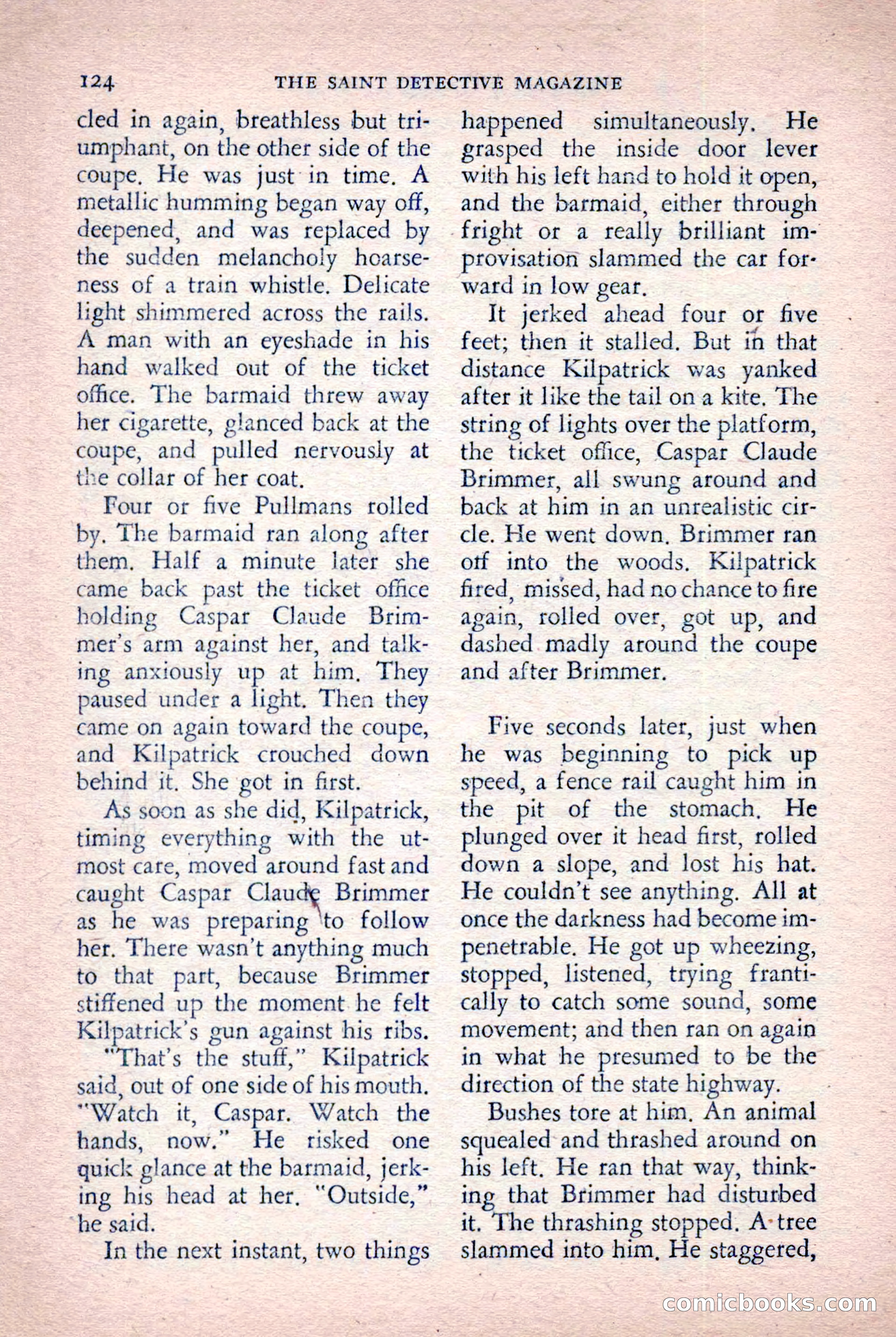 The Saint Detective Magazine, October 1955 — page 126 of 164