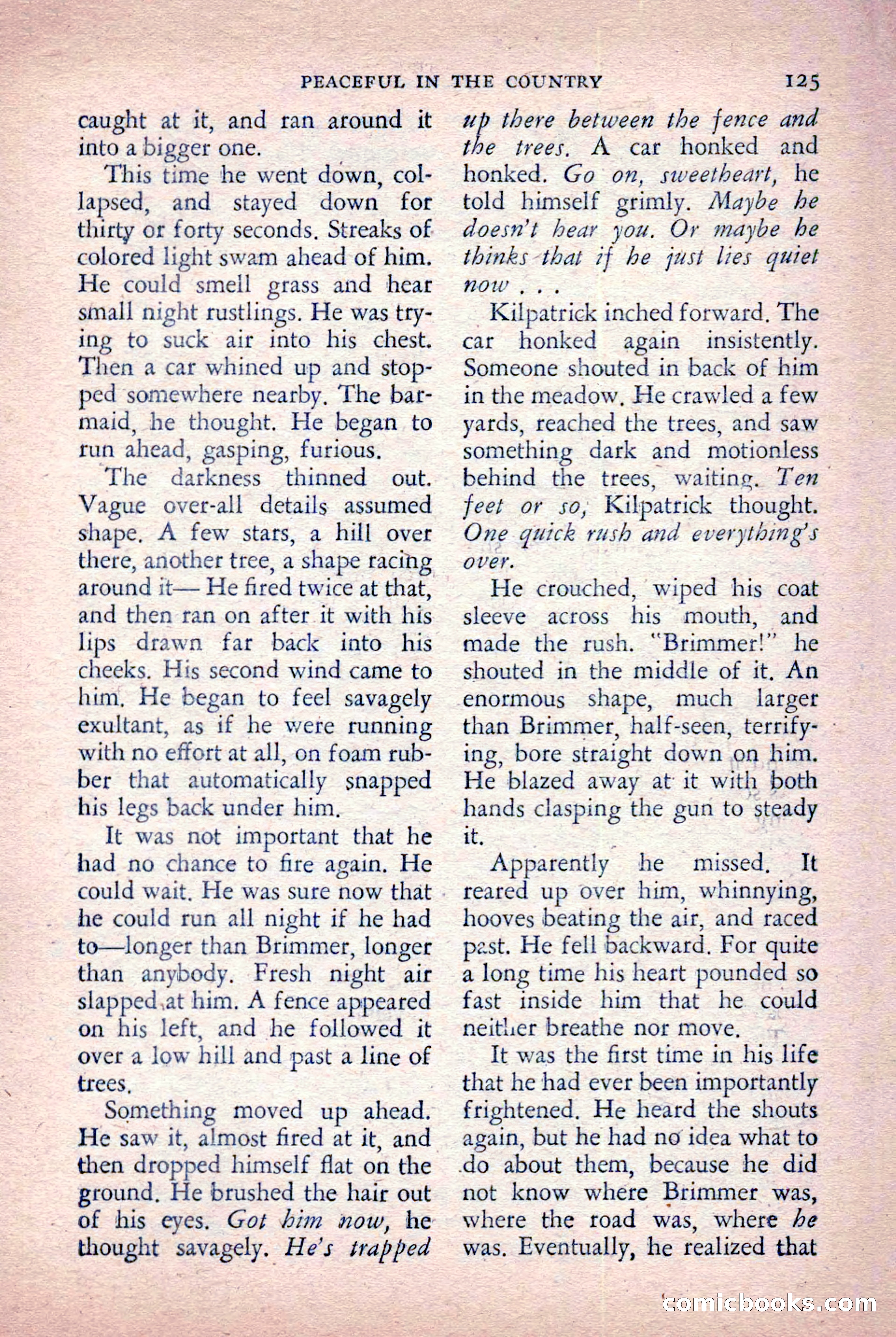 The Saint Detective Magazine, October 1955 — page 127 of 164