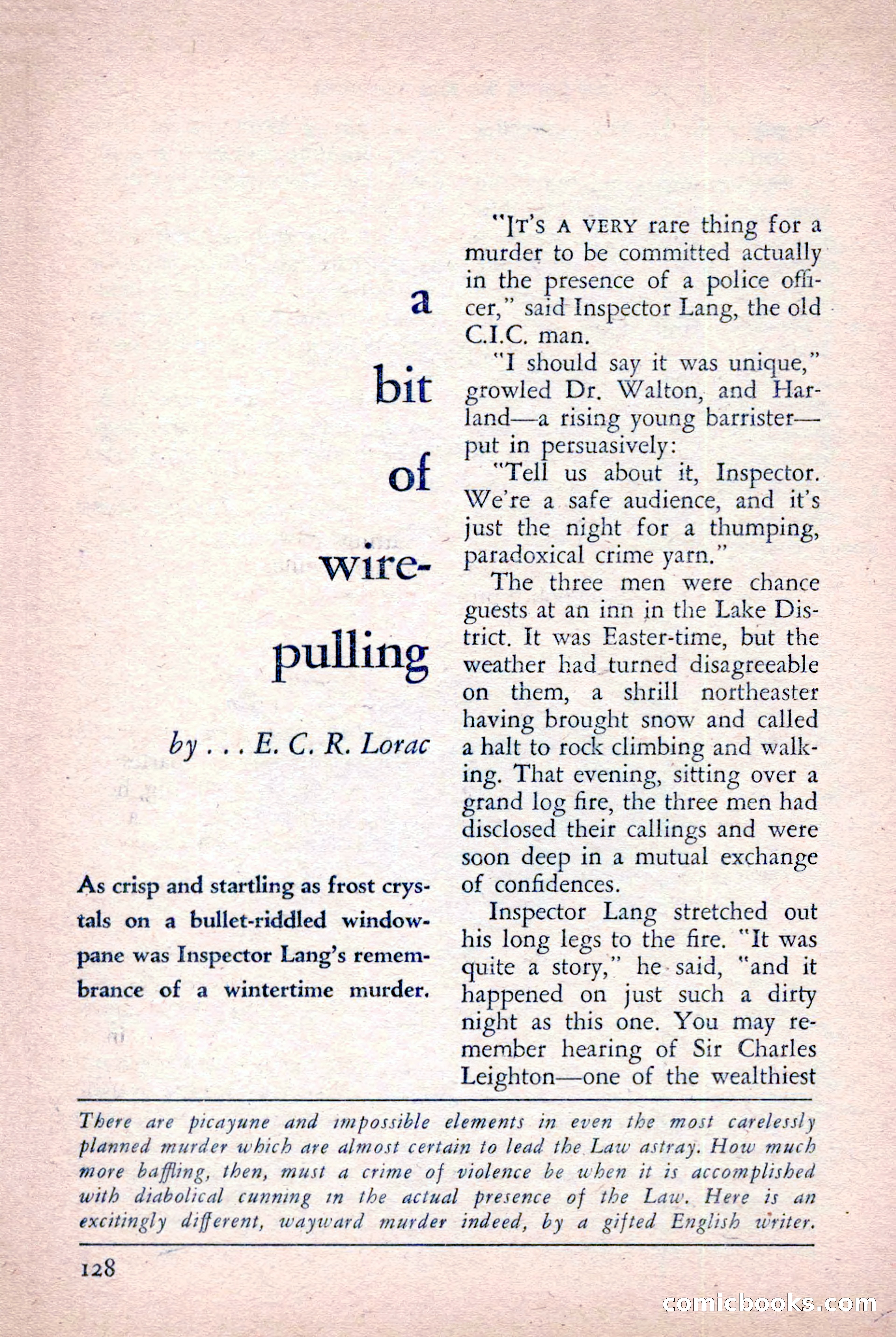 The Saint Detective Magazine, October 1955 — page 130 of 164