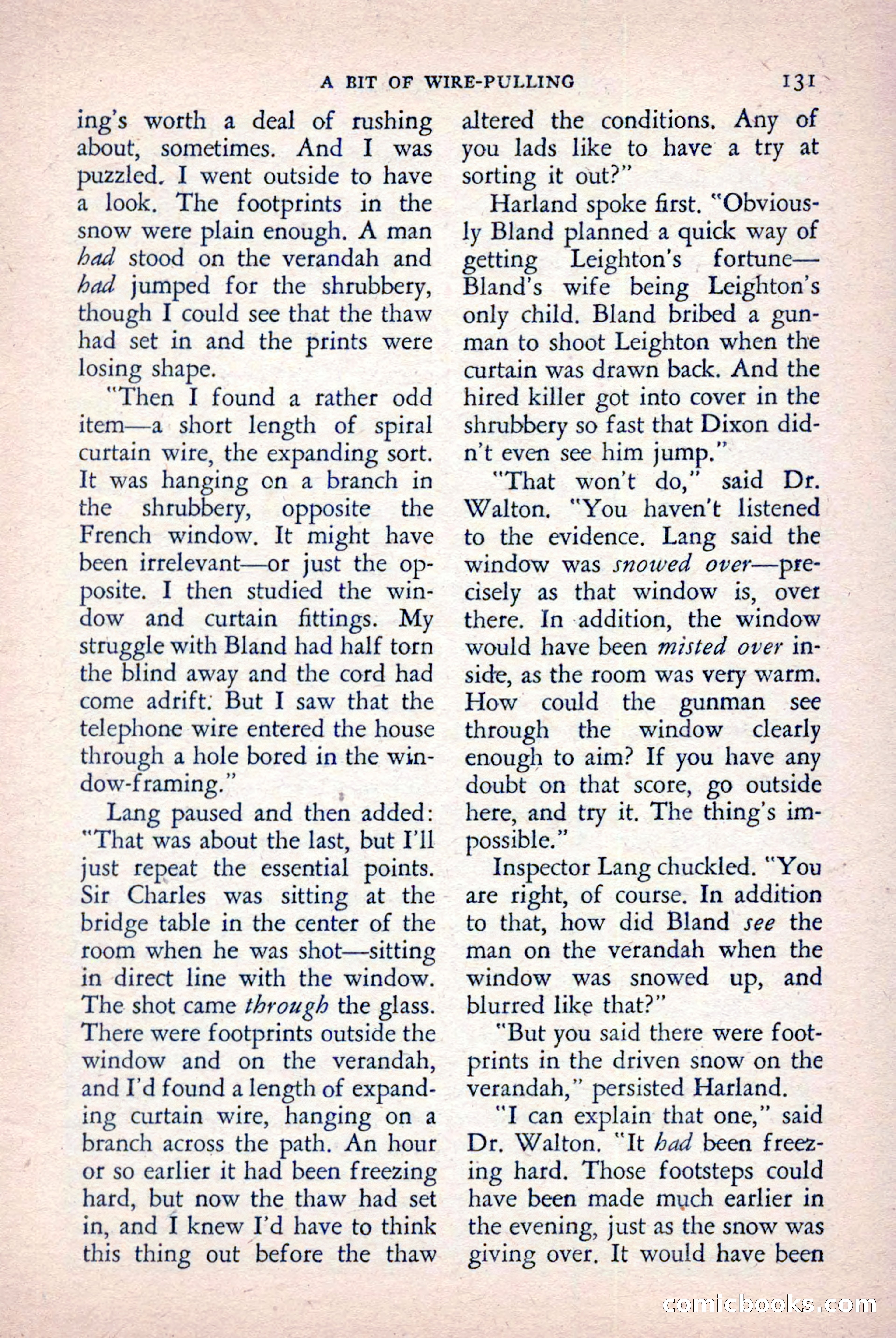 The Saint Detective Magazine, October 1955 — page 133 of 164