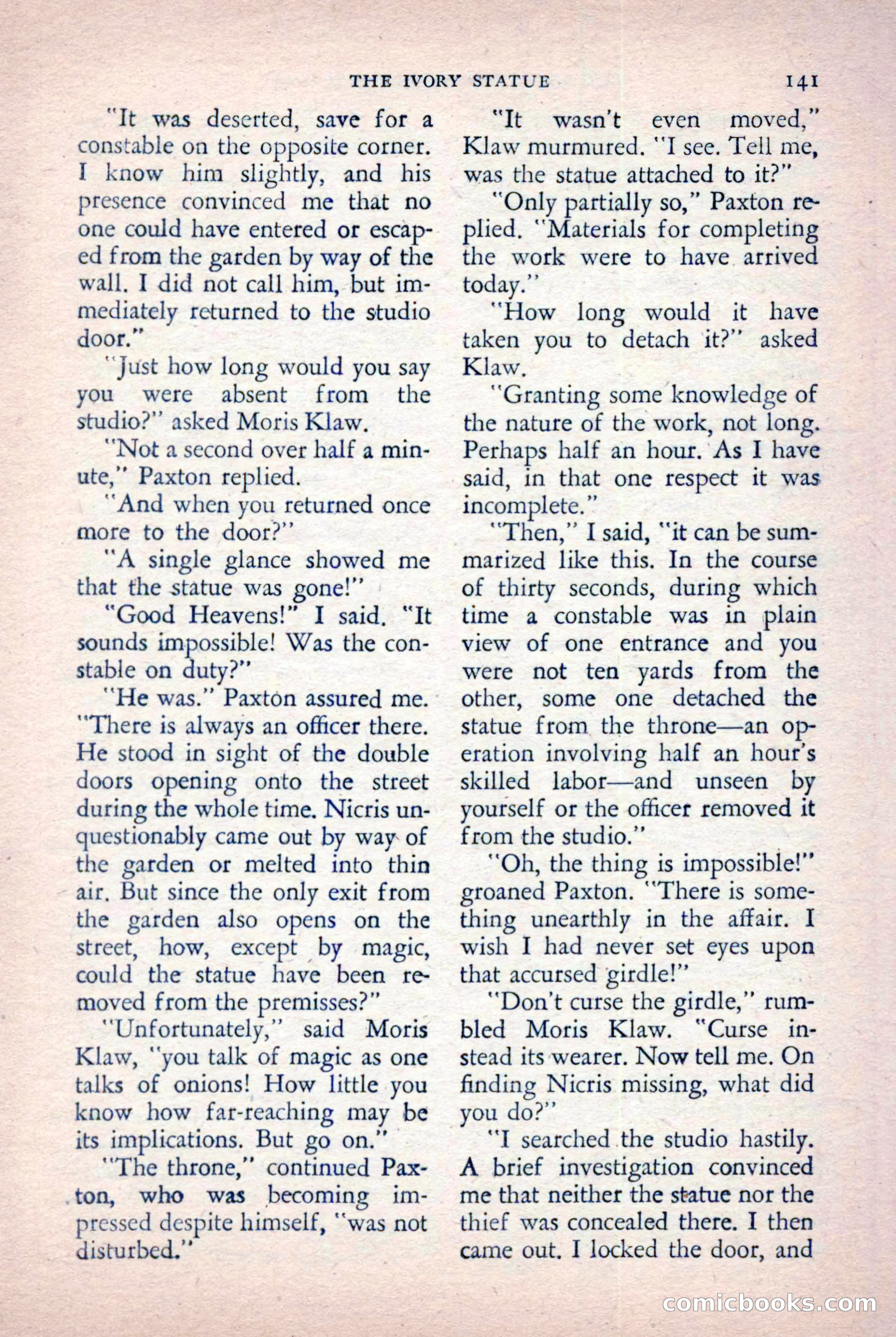 The Saint Detective Magazine, October 1955 — page 143 of 164