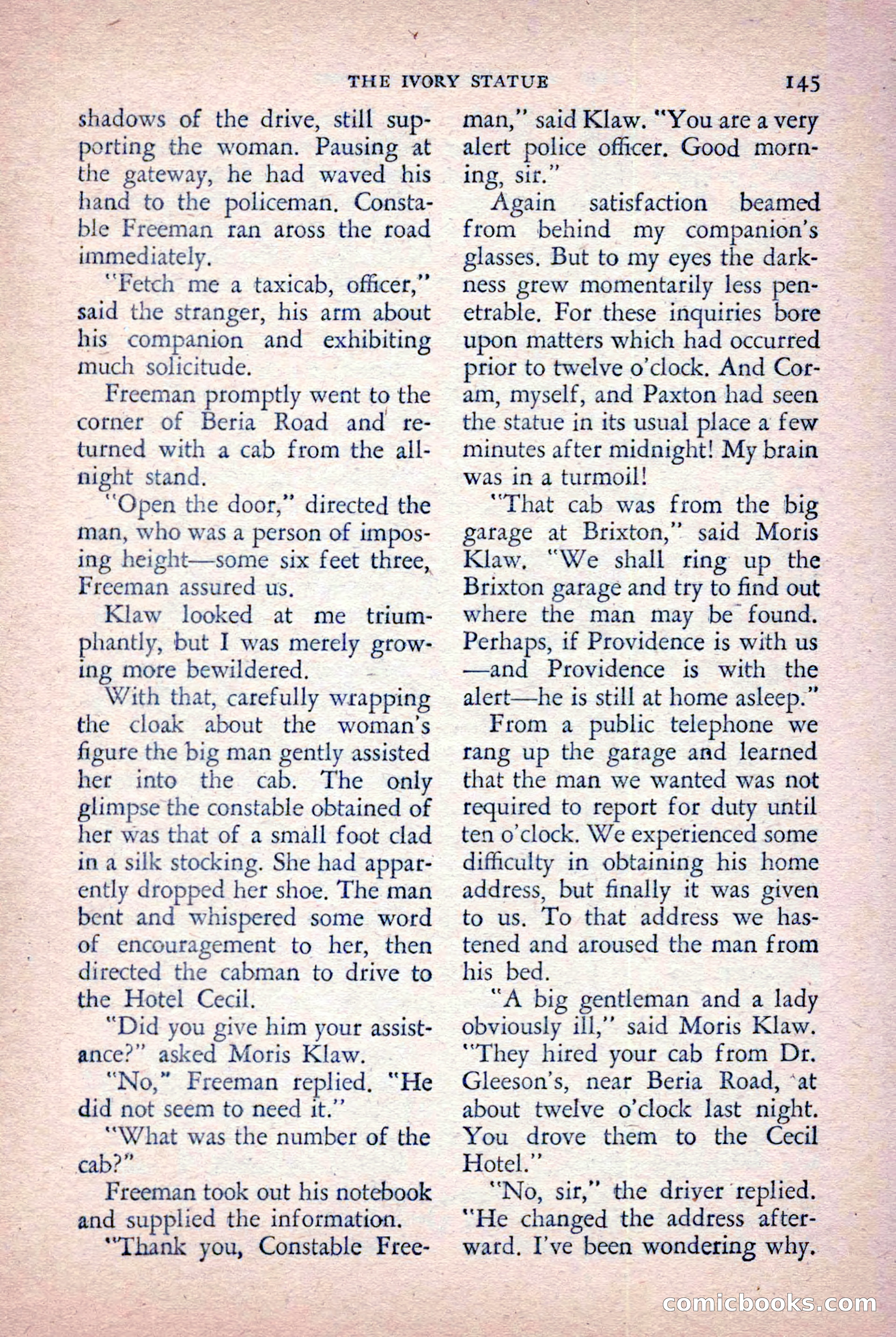 The Saint Detective Magazine, October 1955 — page 147 of 164