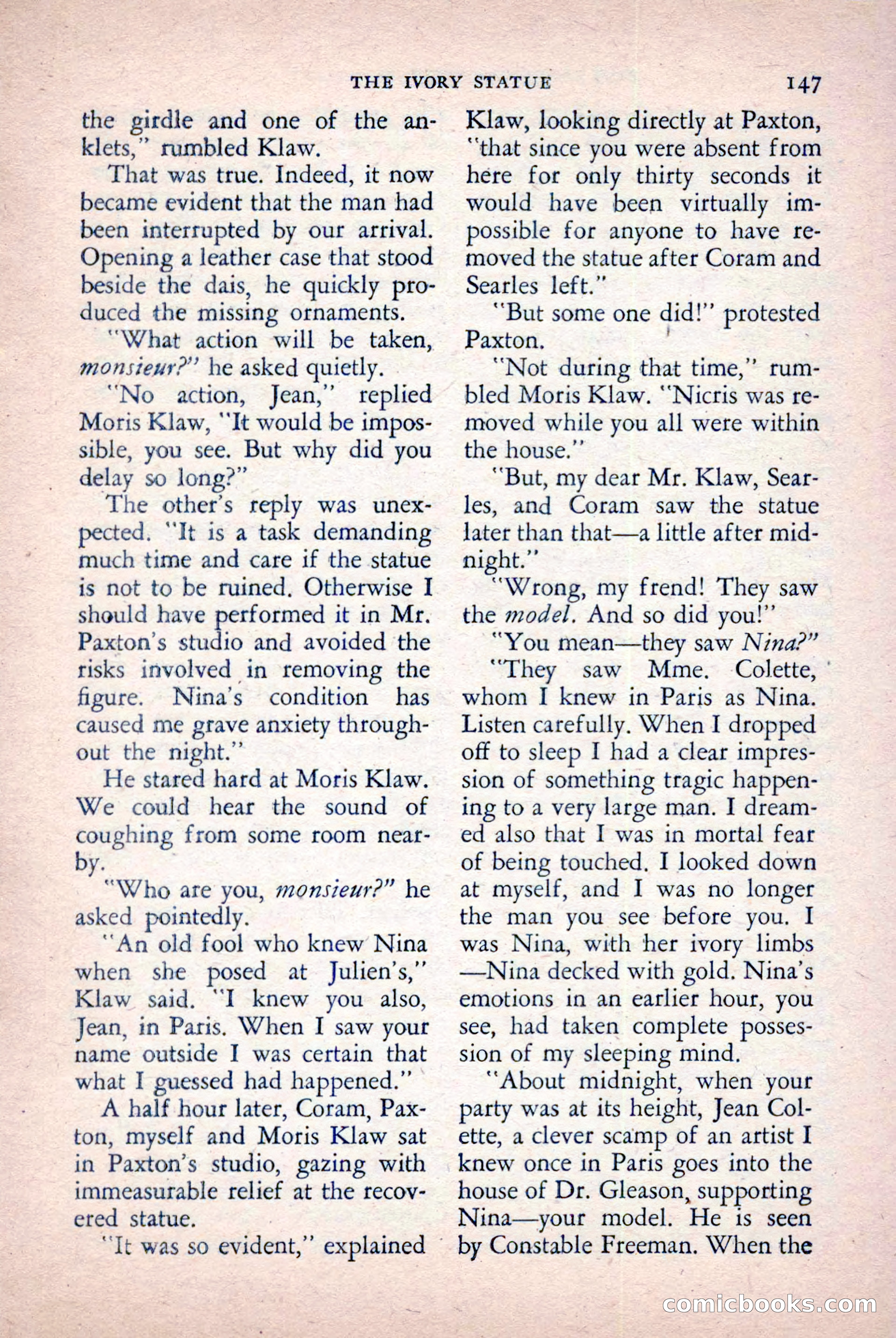 The Saint Detective Magazine, October 1955 — page 149 of 164