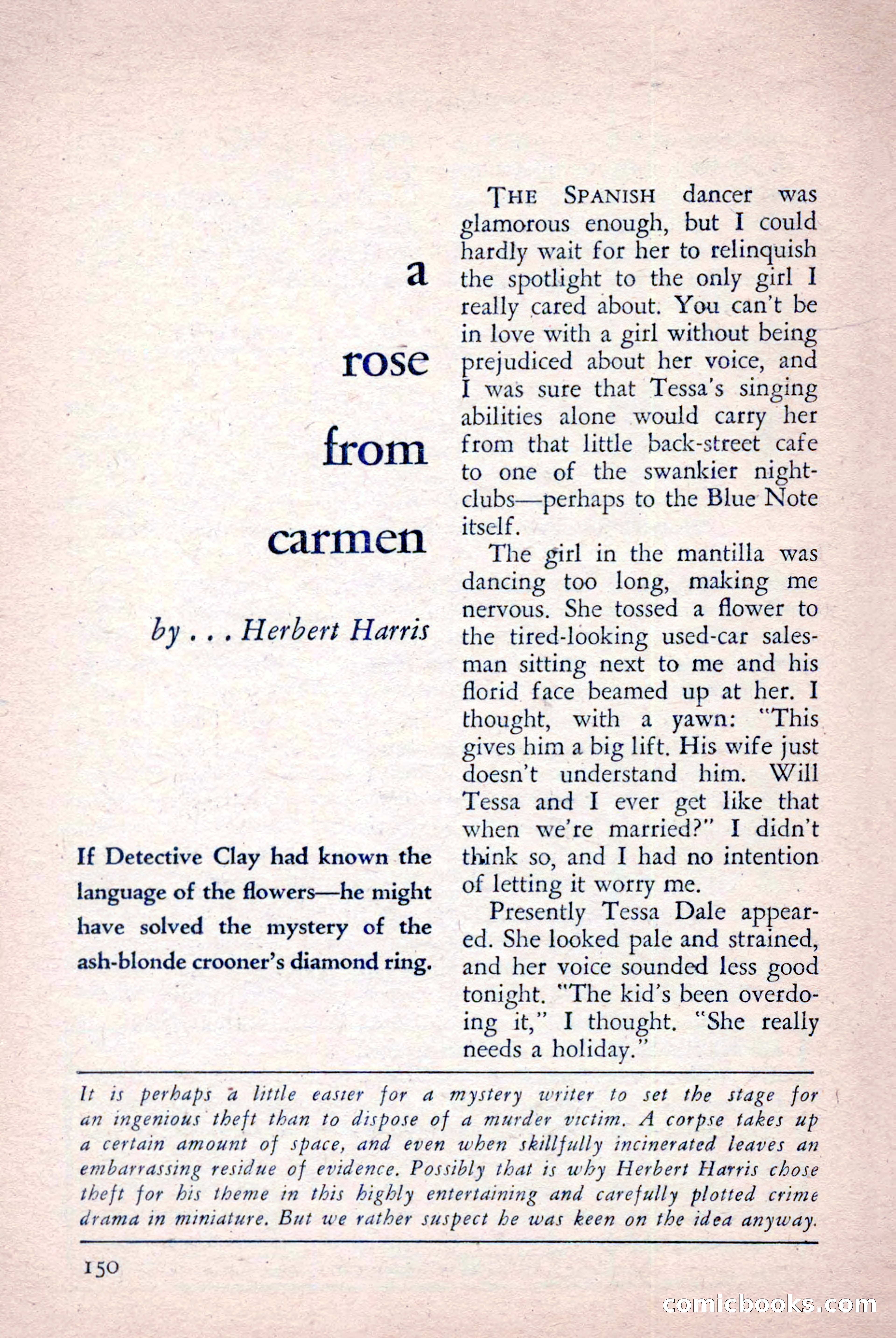 The Saint Detective Magazine, October 1955 — page 152 of 164