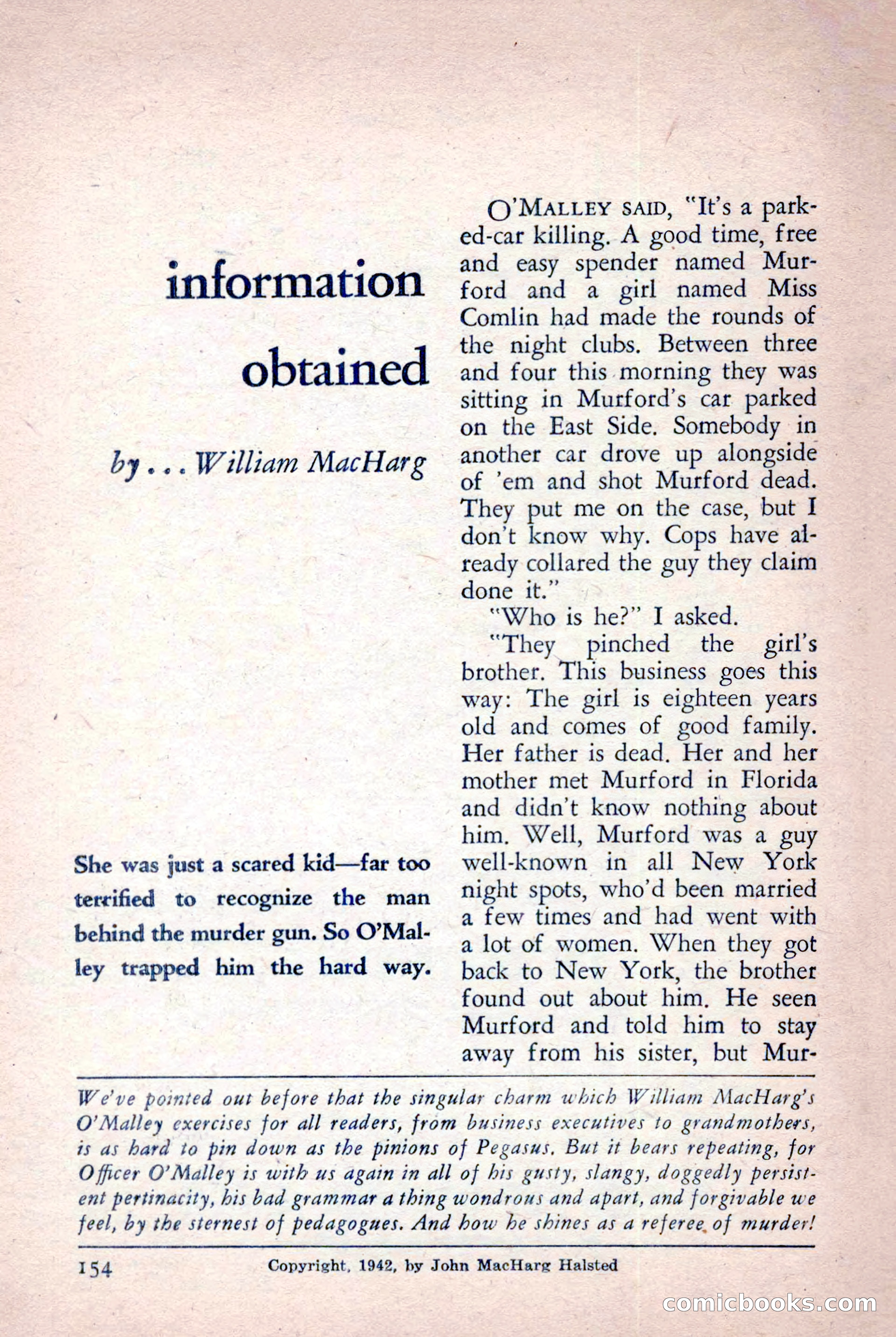 The Saint Detective Magazine, October 1955 — page 156 of 164