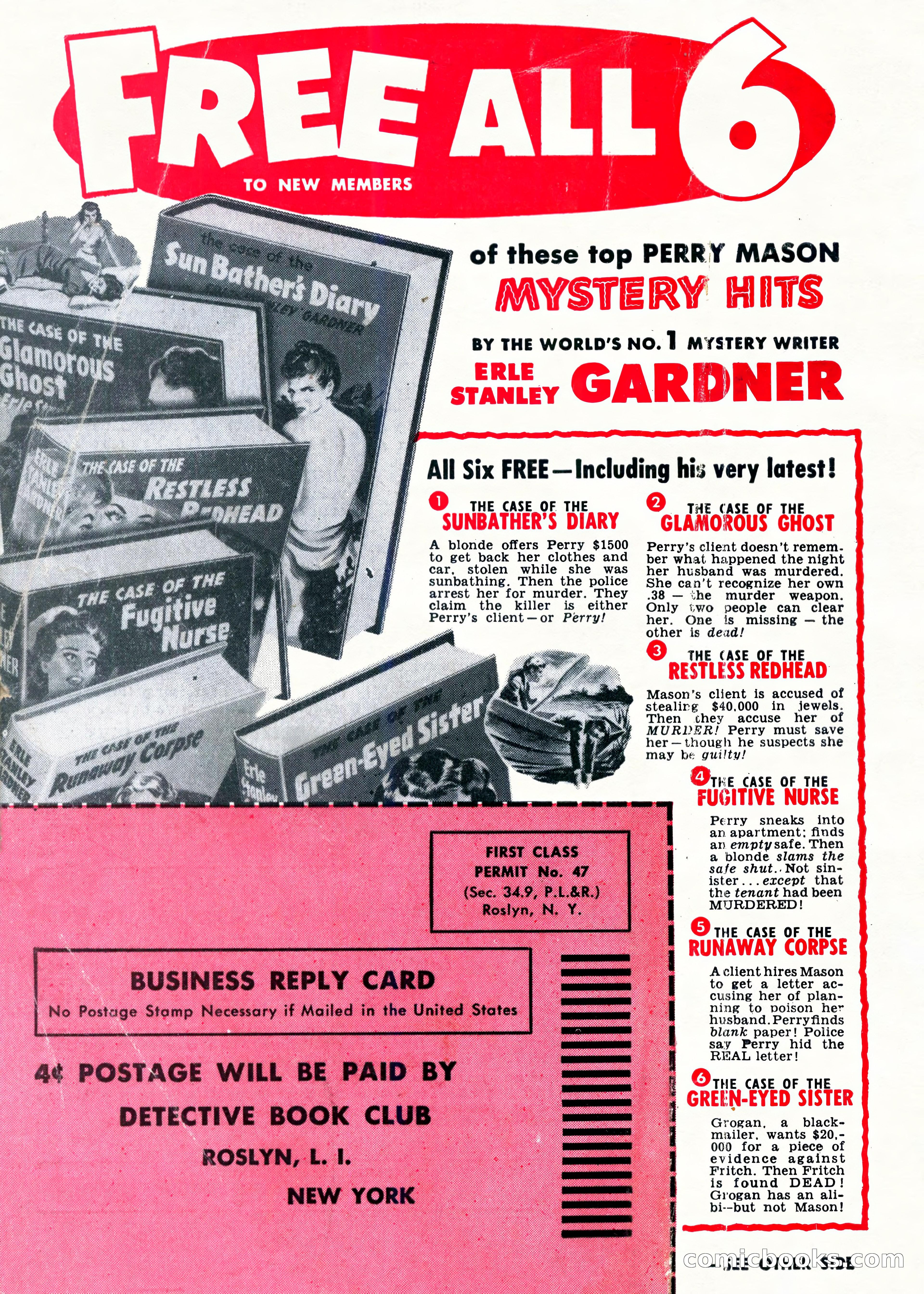 The Saint Detective Magazine, October 1955 — page 164 of 164