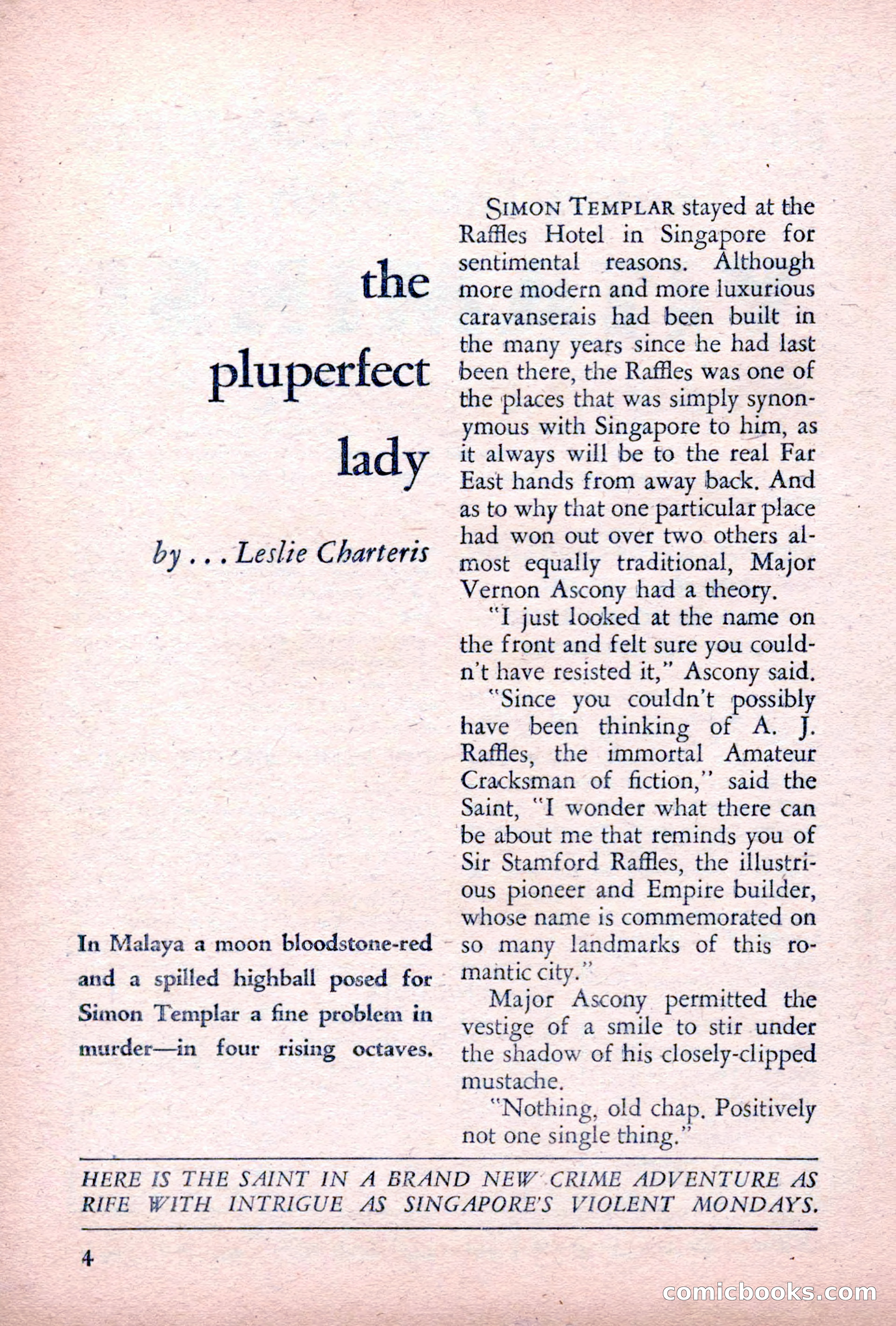 The Saint Detective Magazine — page 6 of 164