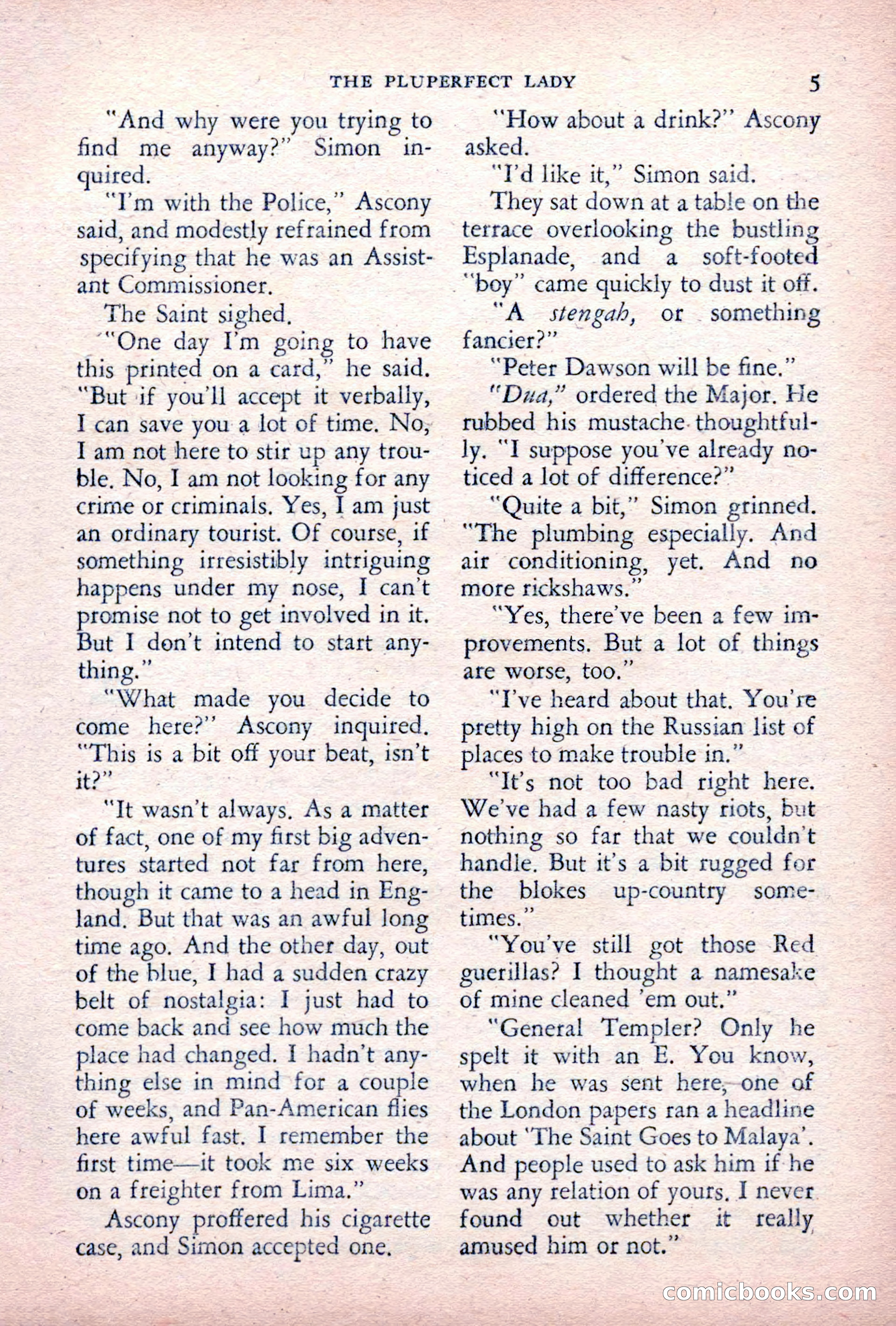 The Saint Detective Magazine — page 7 of 164