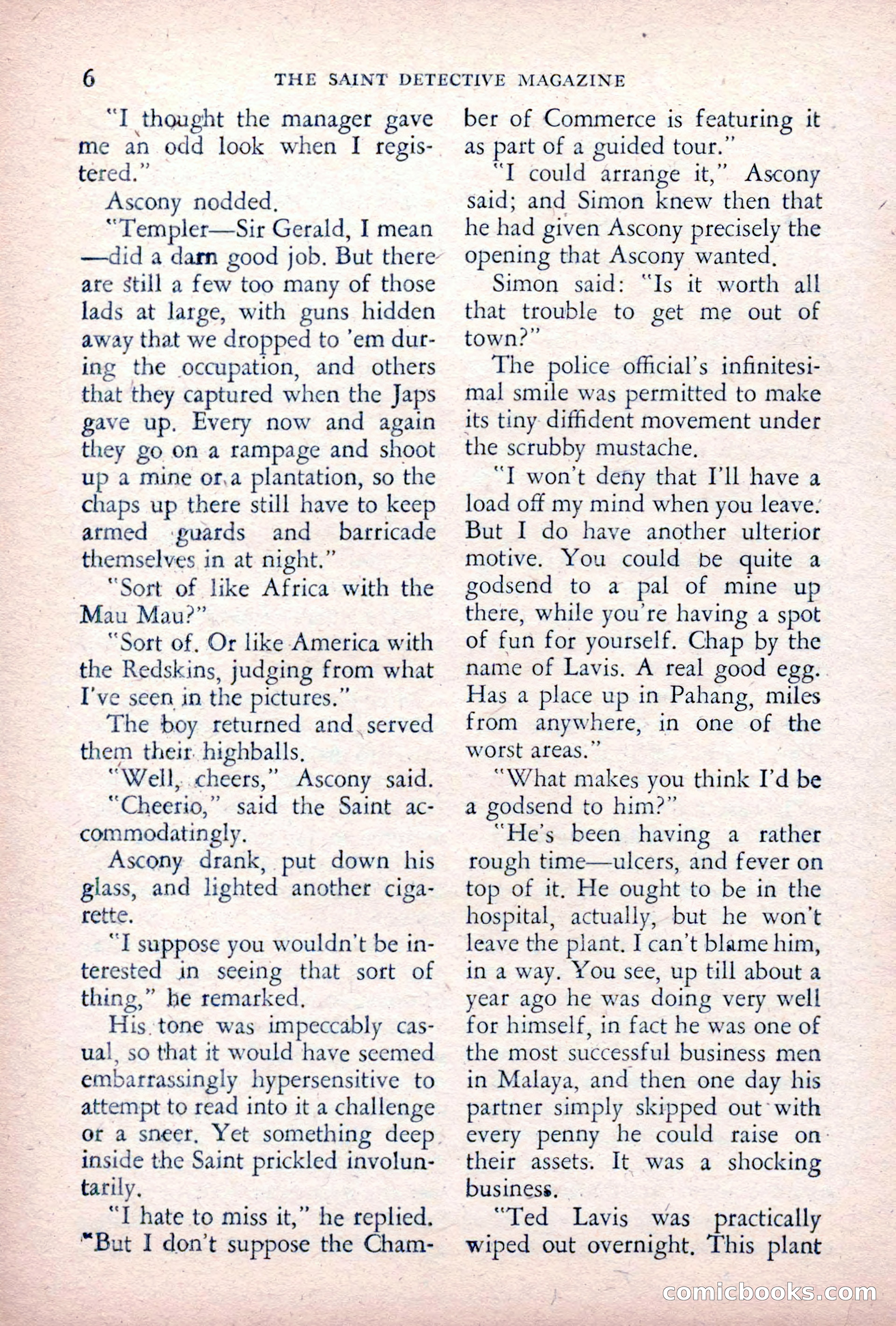The Saint Detective Magazine — page 8 of 164