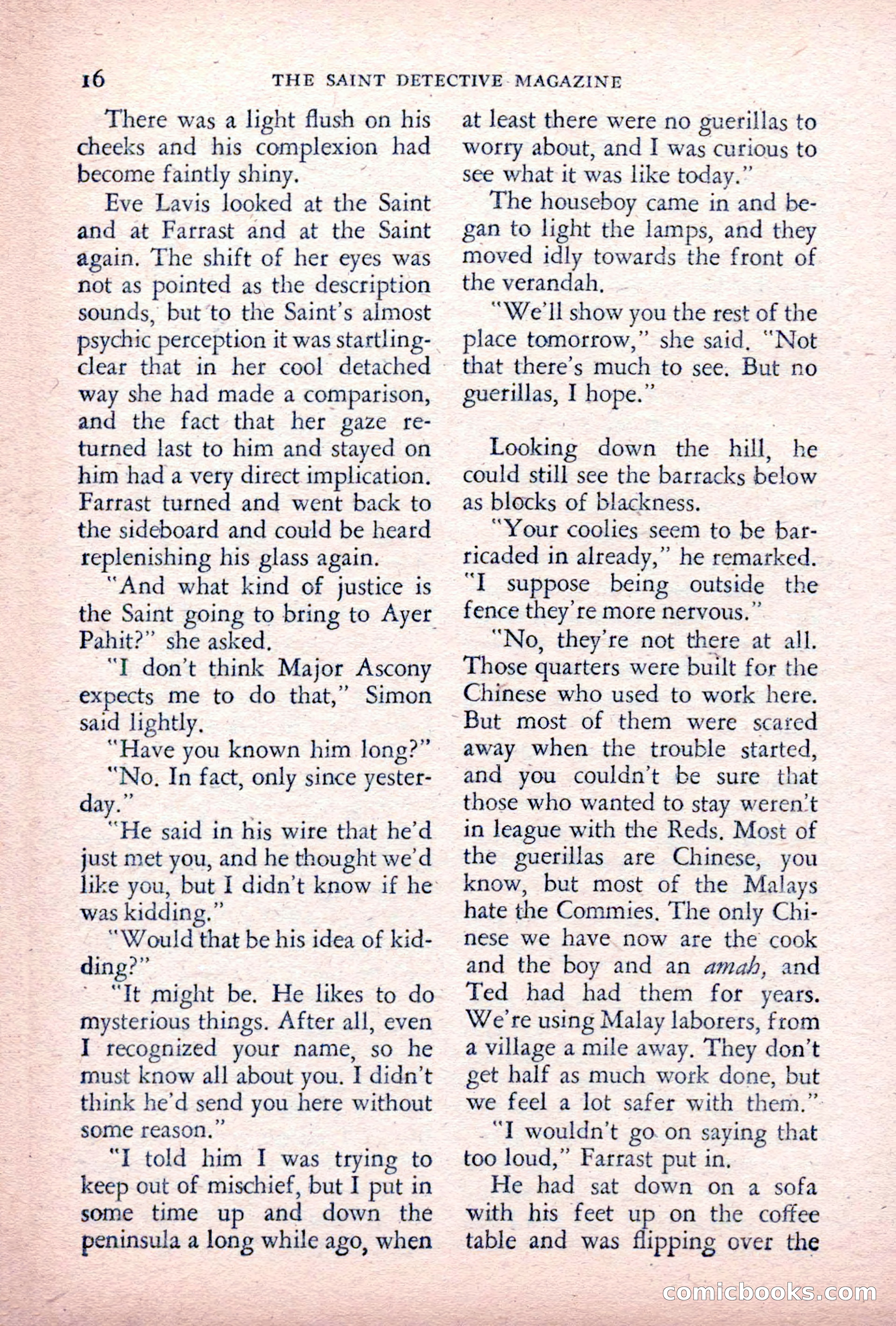The Saint Detective Magazine — page 18 of 164