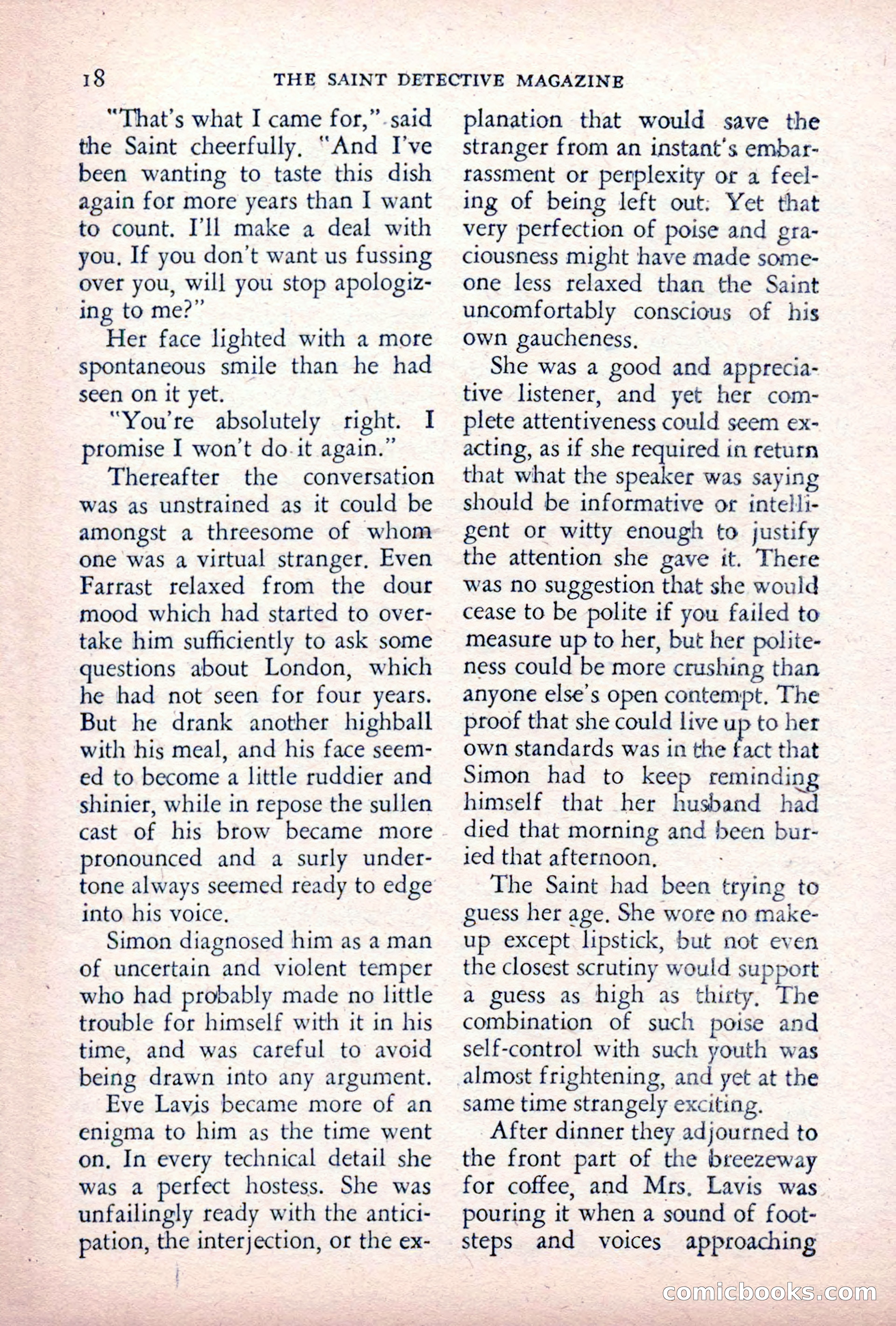 The Saint Detective Magazine — page 20 of 164