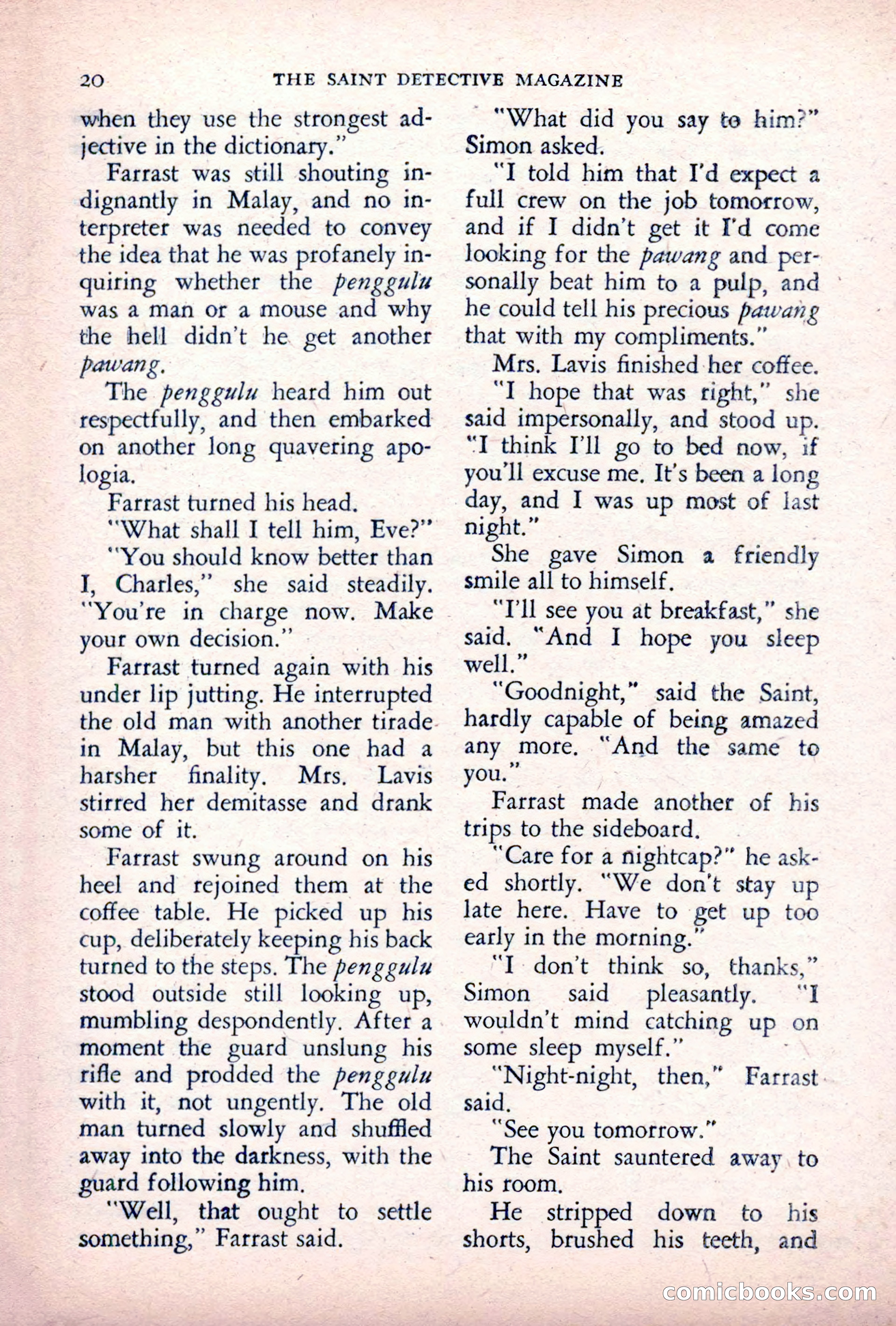 The Saint Detective Magazine — page 22 of 164