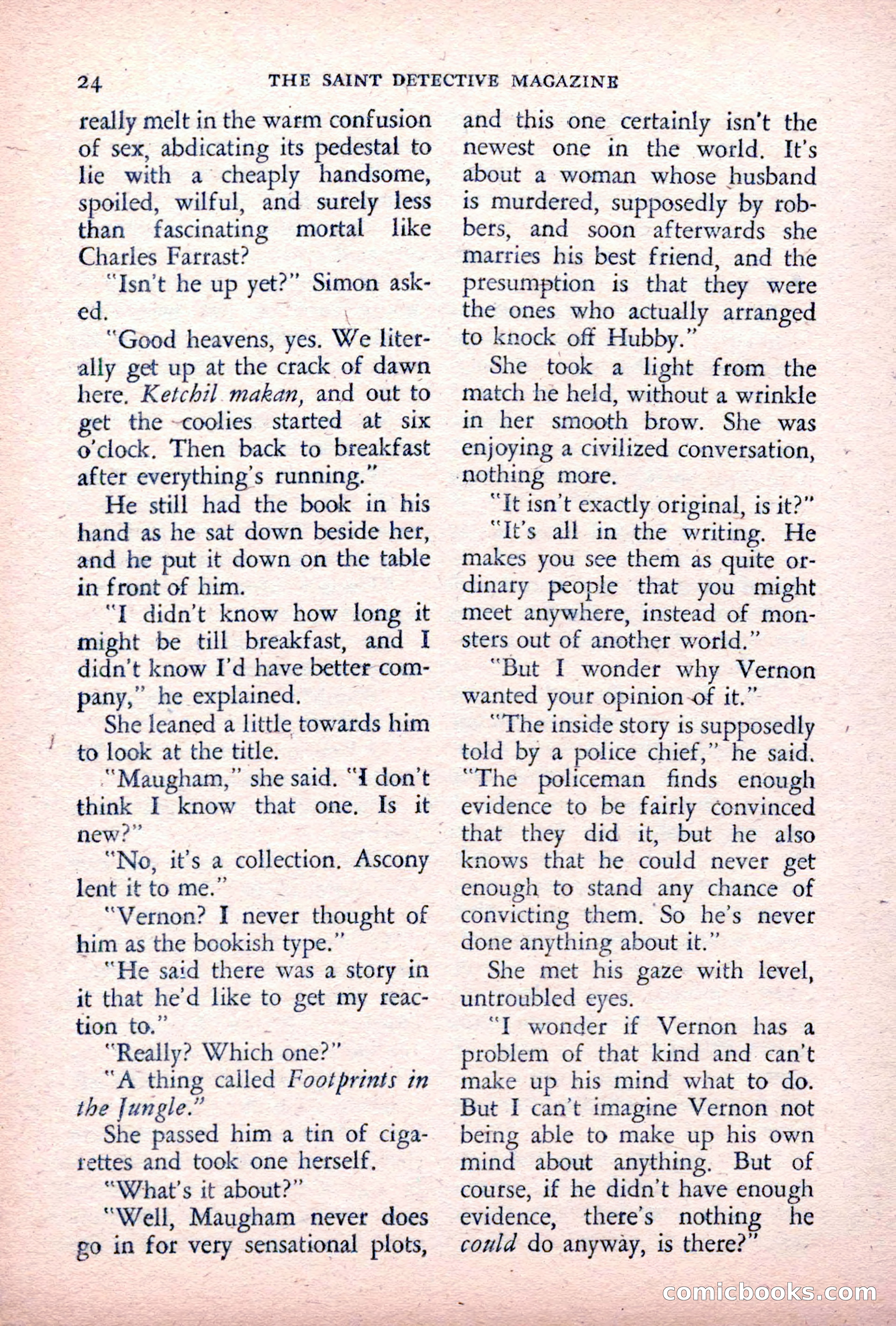 The Saint Detective Magazine — page 26 of 164