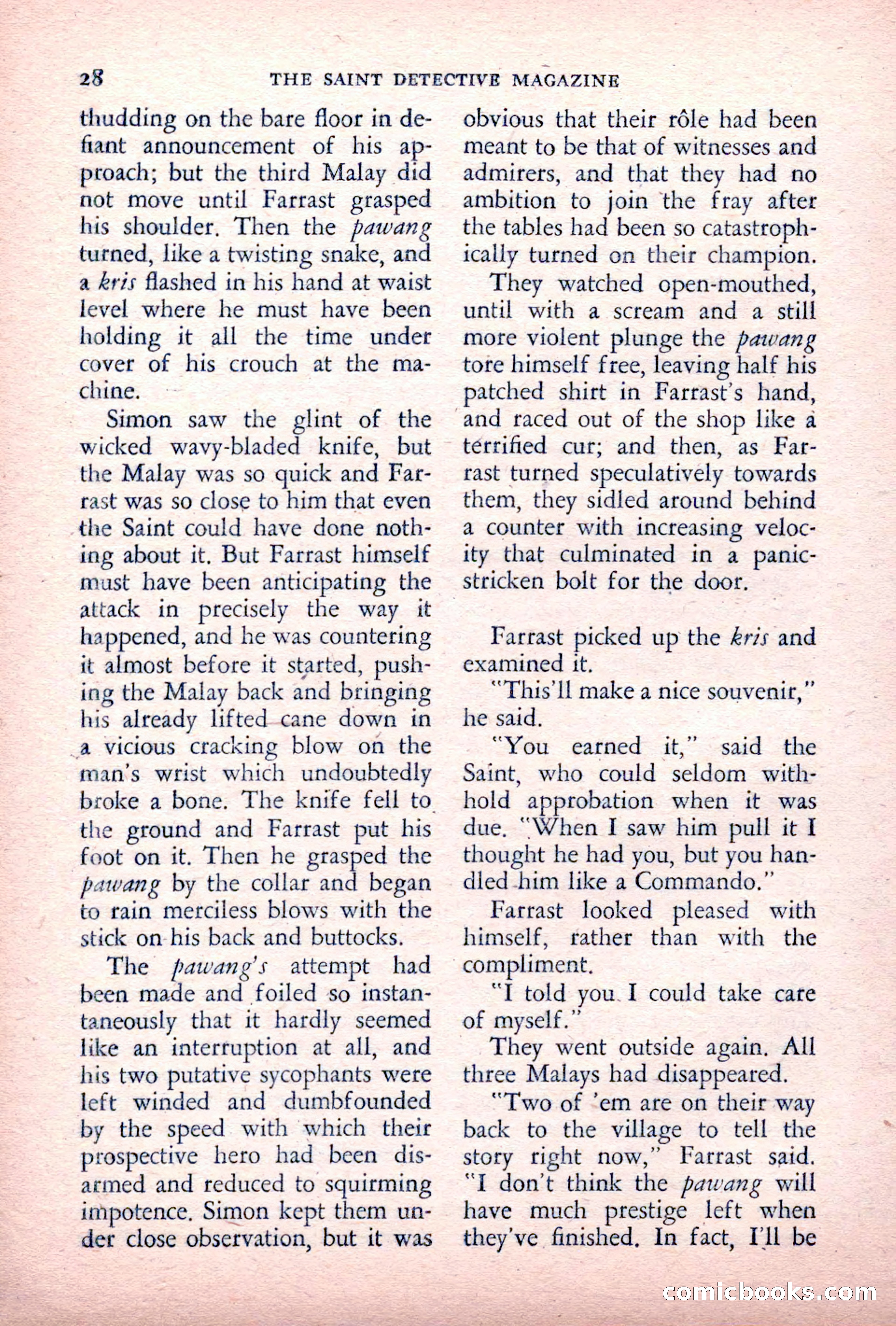 The Saint Detective Magazine — page 30 of 164