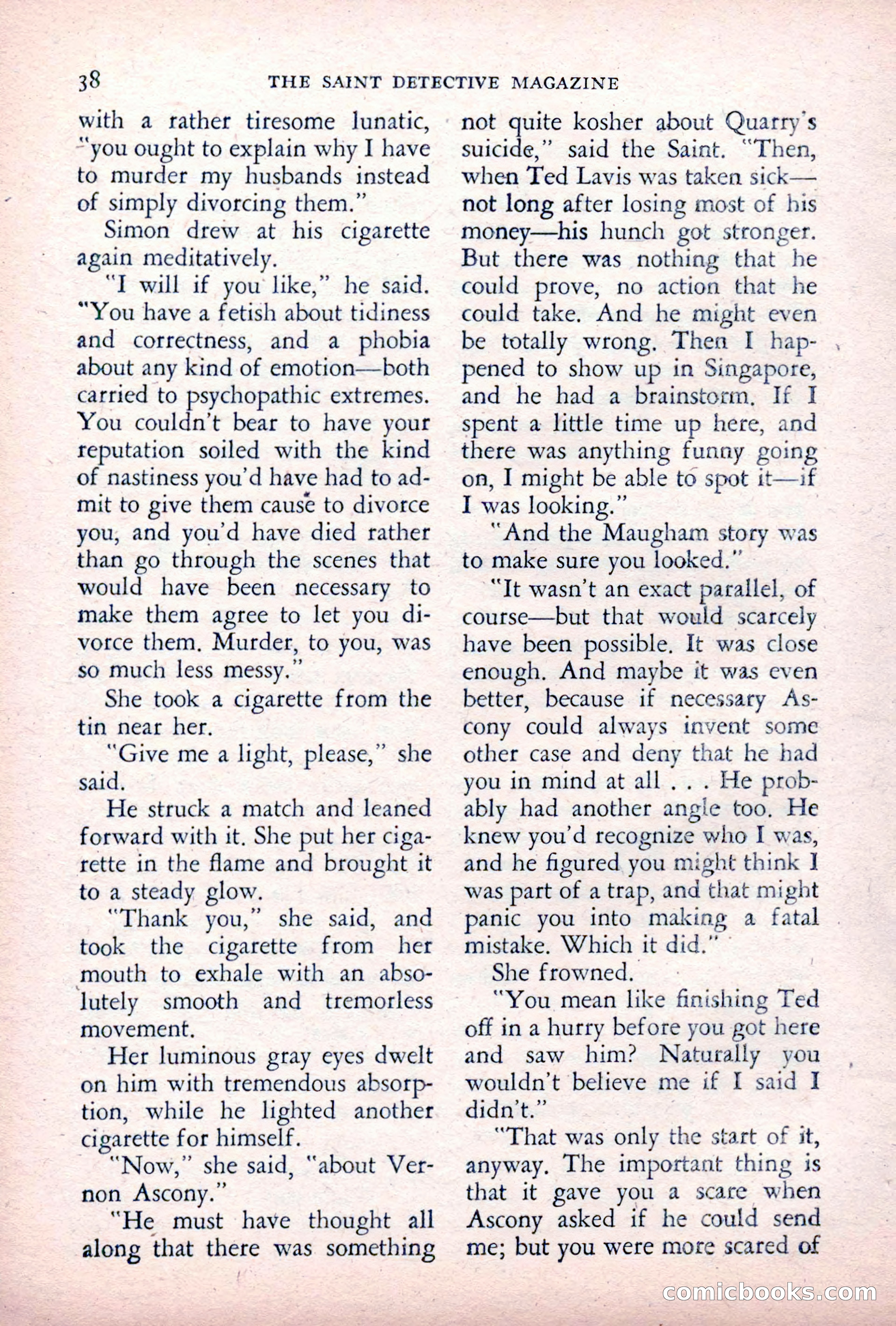 The Saint Detective Magazine — page 40 of 164