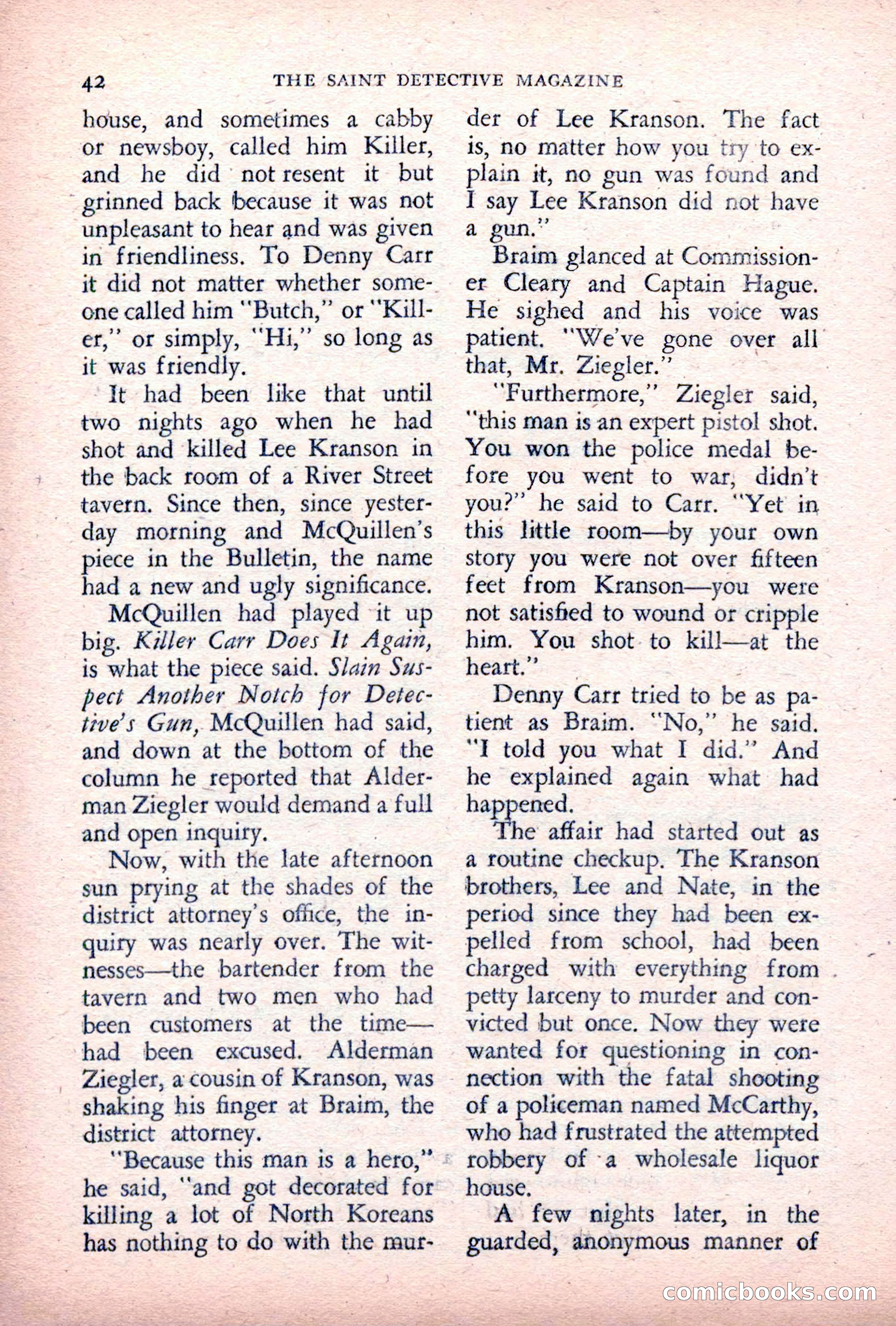 The Saint Detective Magazine — page 44 of 164