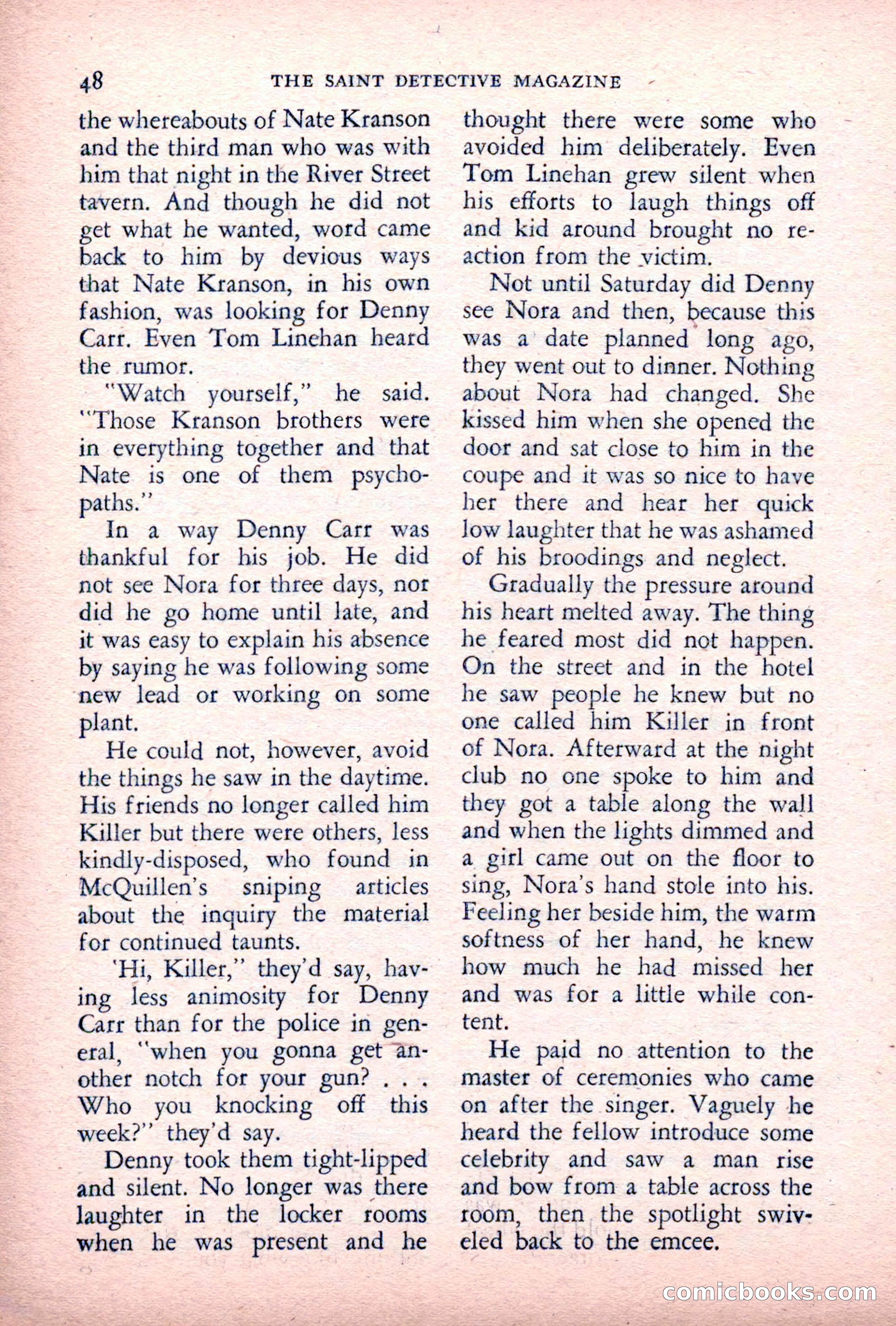 The Saint Detective Magazine — page 50 of 164