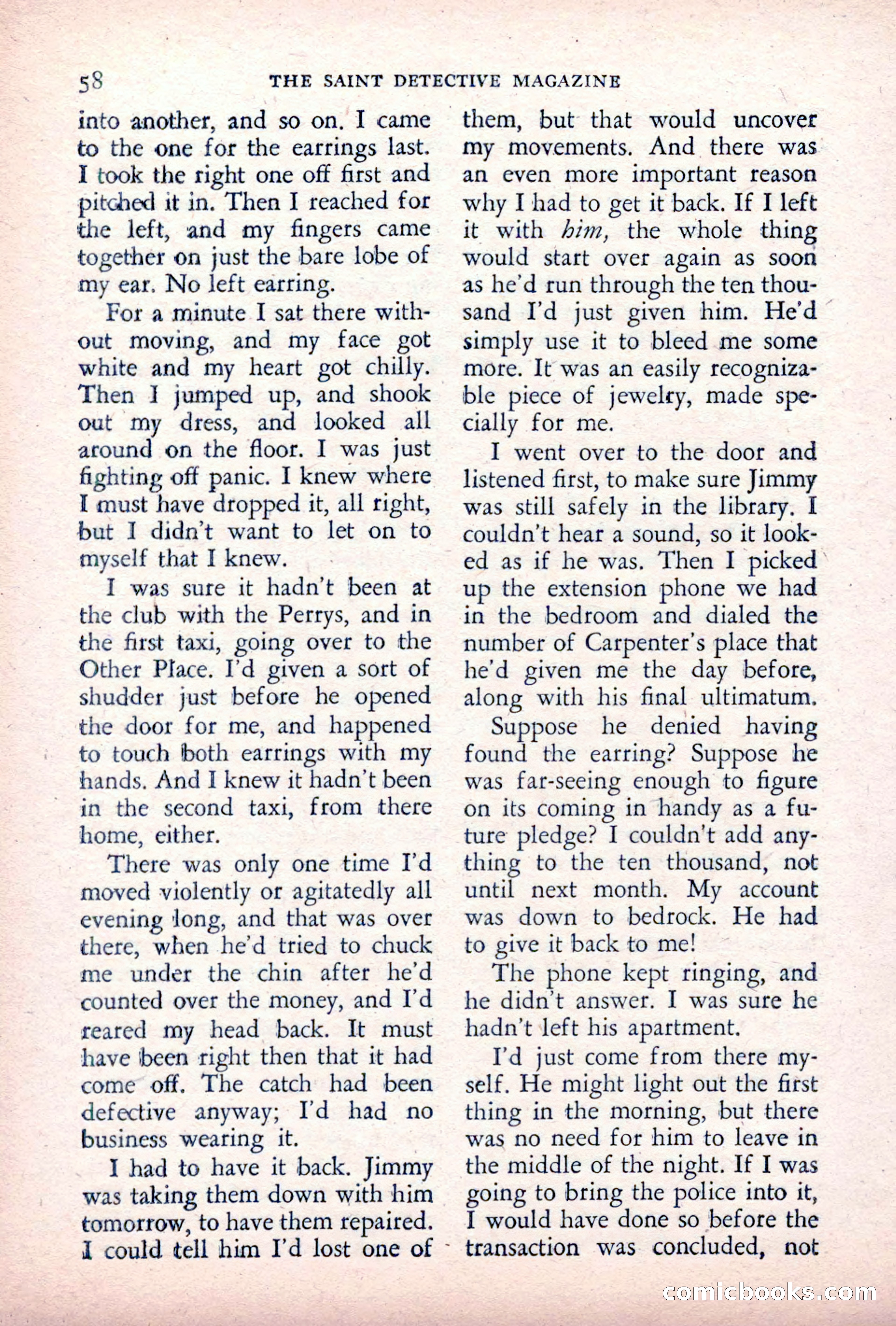 The Saint Detective Magazine — page 60 of 164