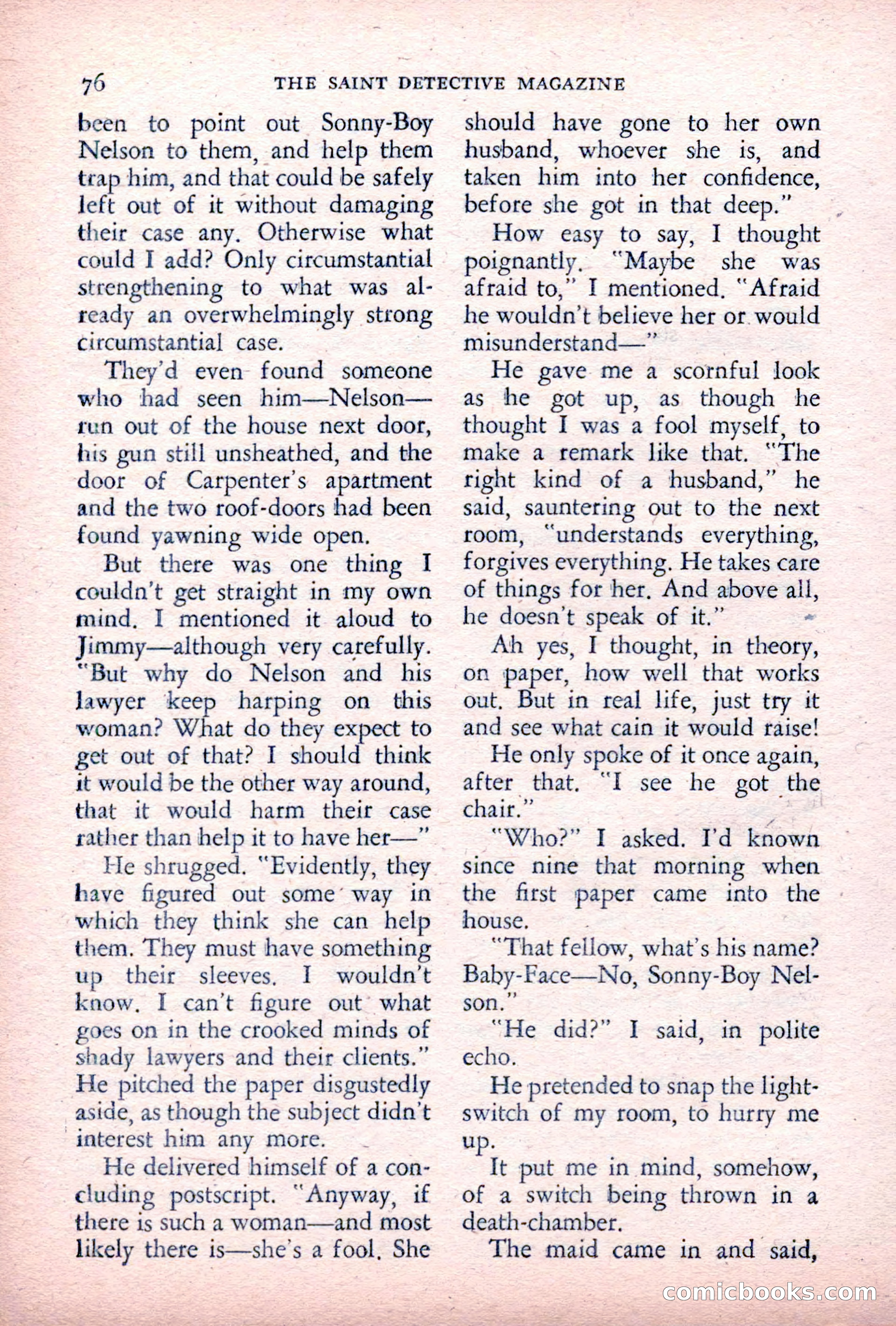 The Saint Detective Magazine — page 78 of 164