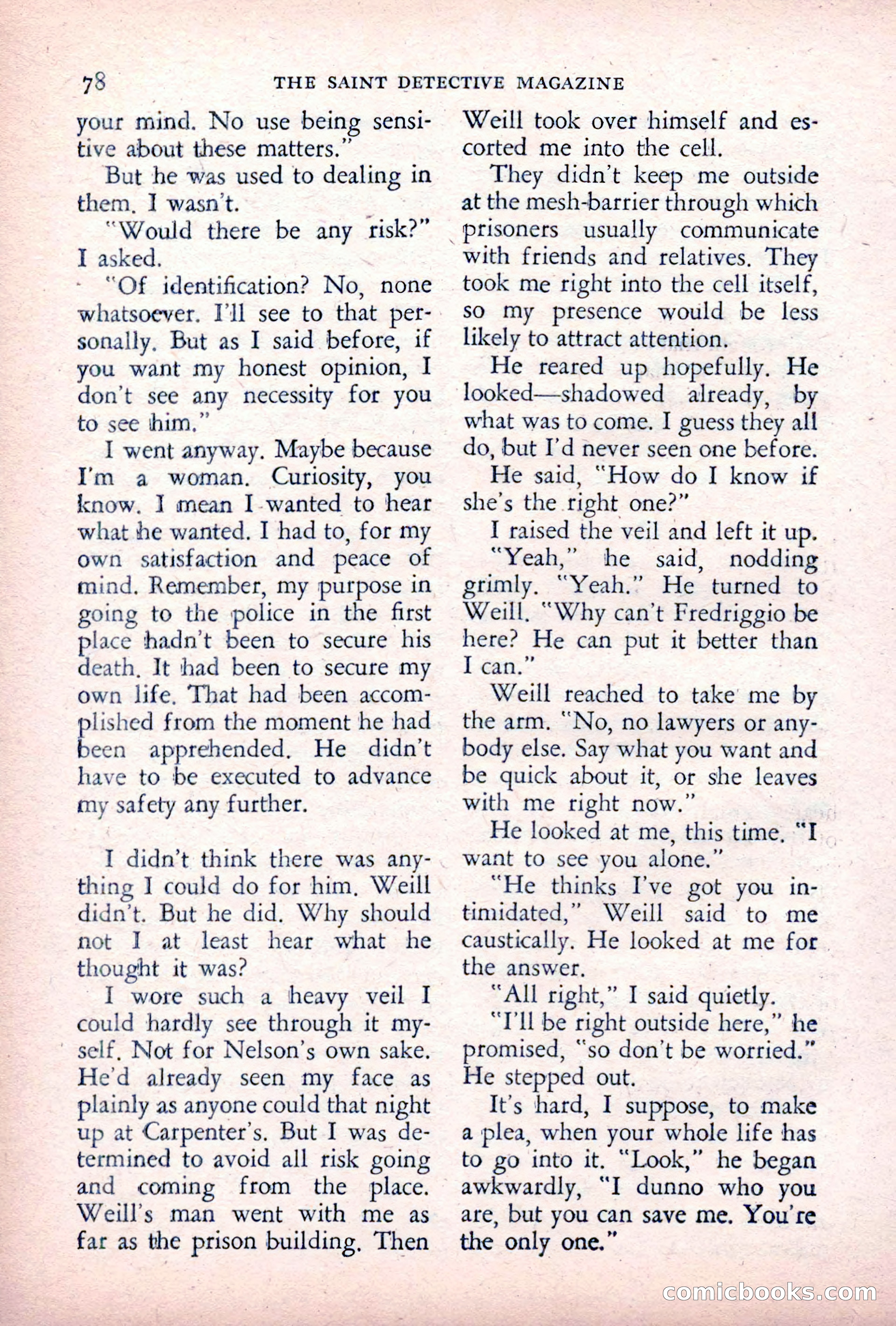 The Saint Detective Magazine — page 80 of 164
