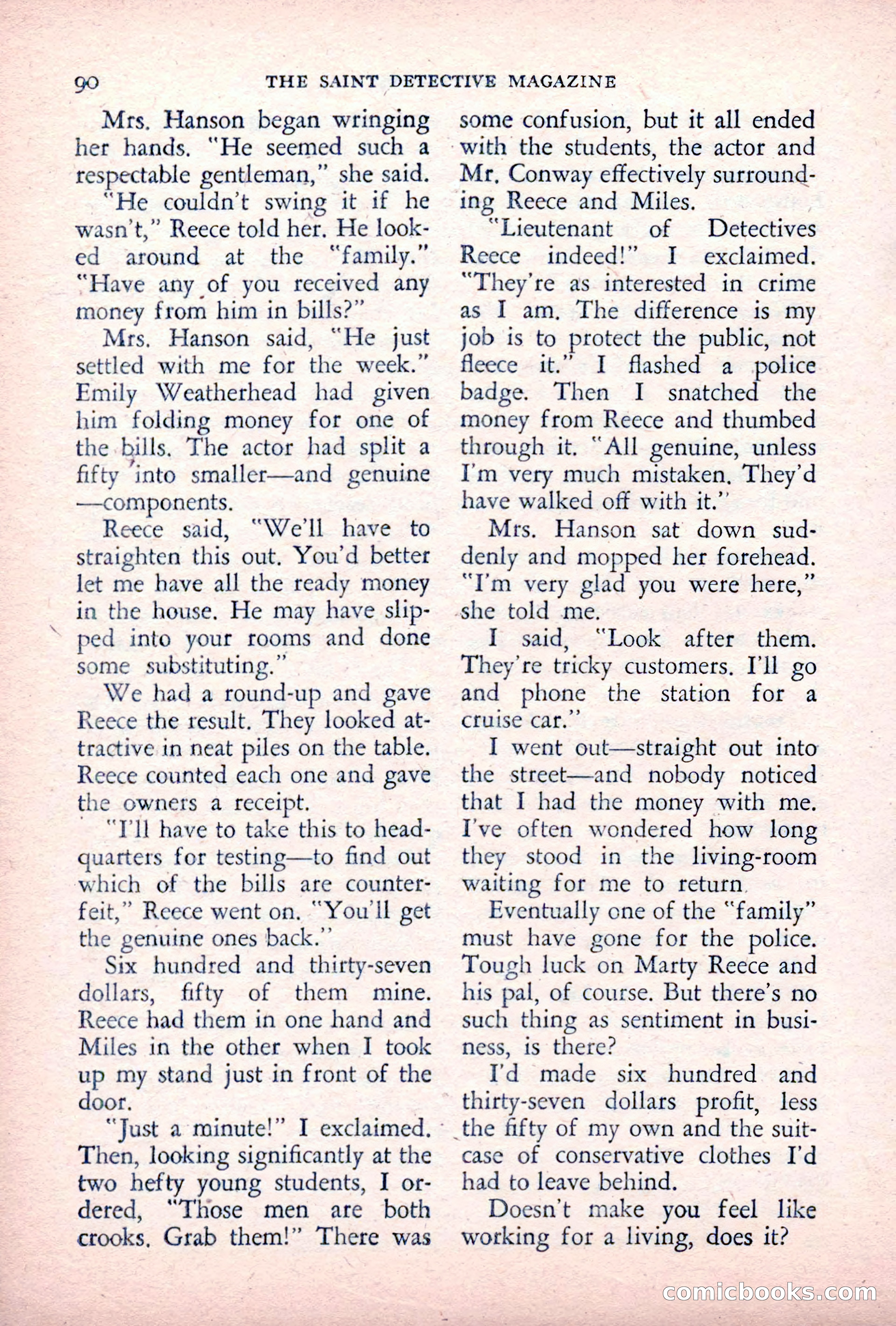 The Saint Detective Magazine — page 92 of 164
