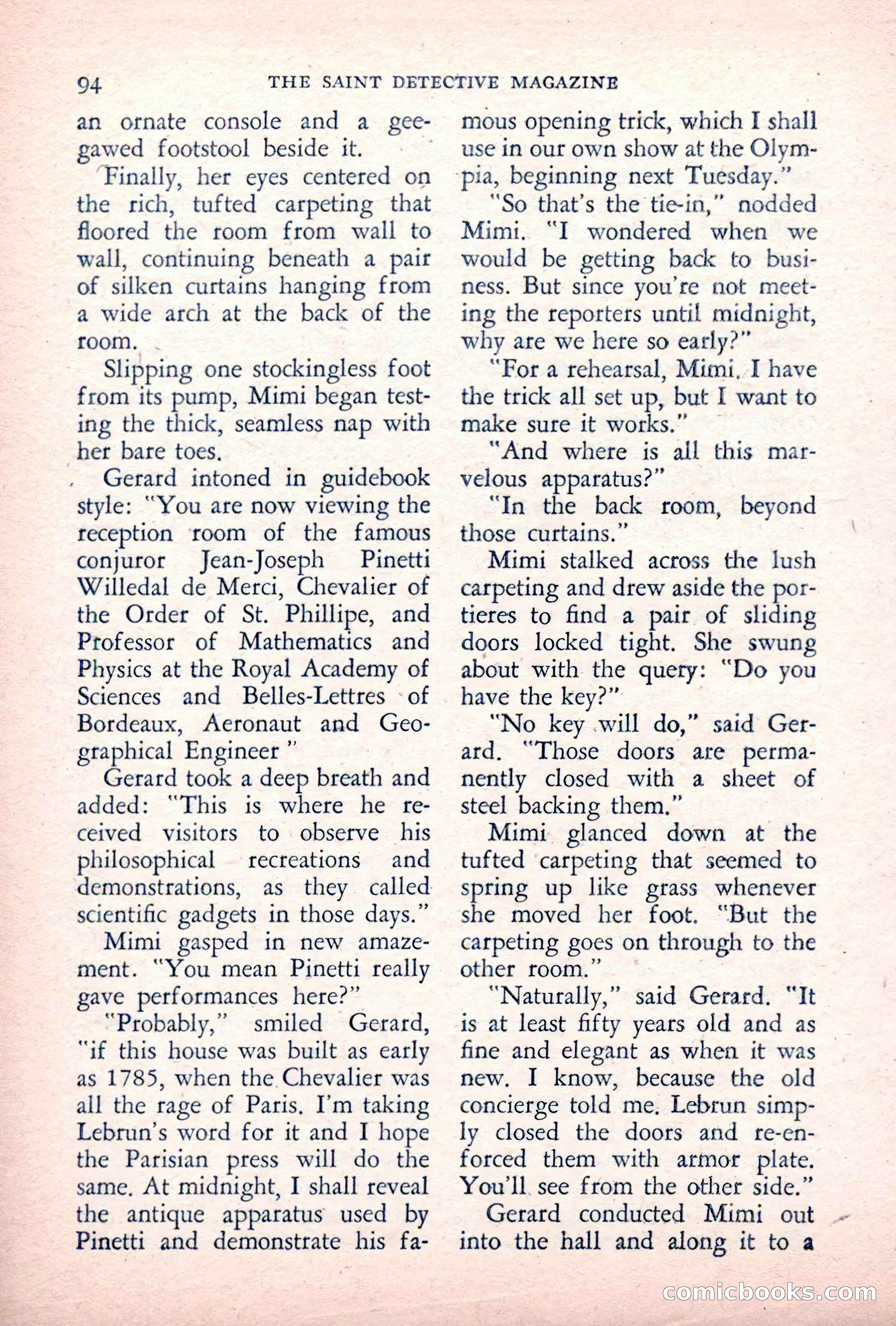 The Saint Detective Magazine — page 96 of 164