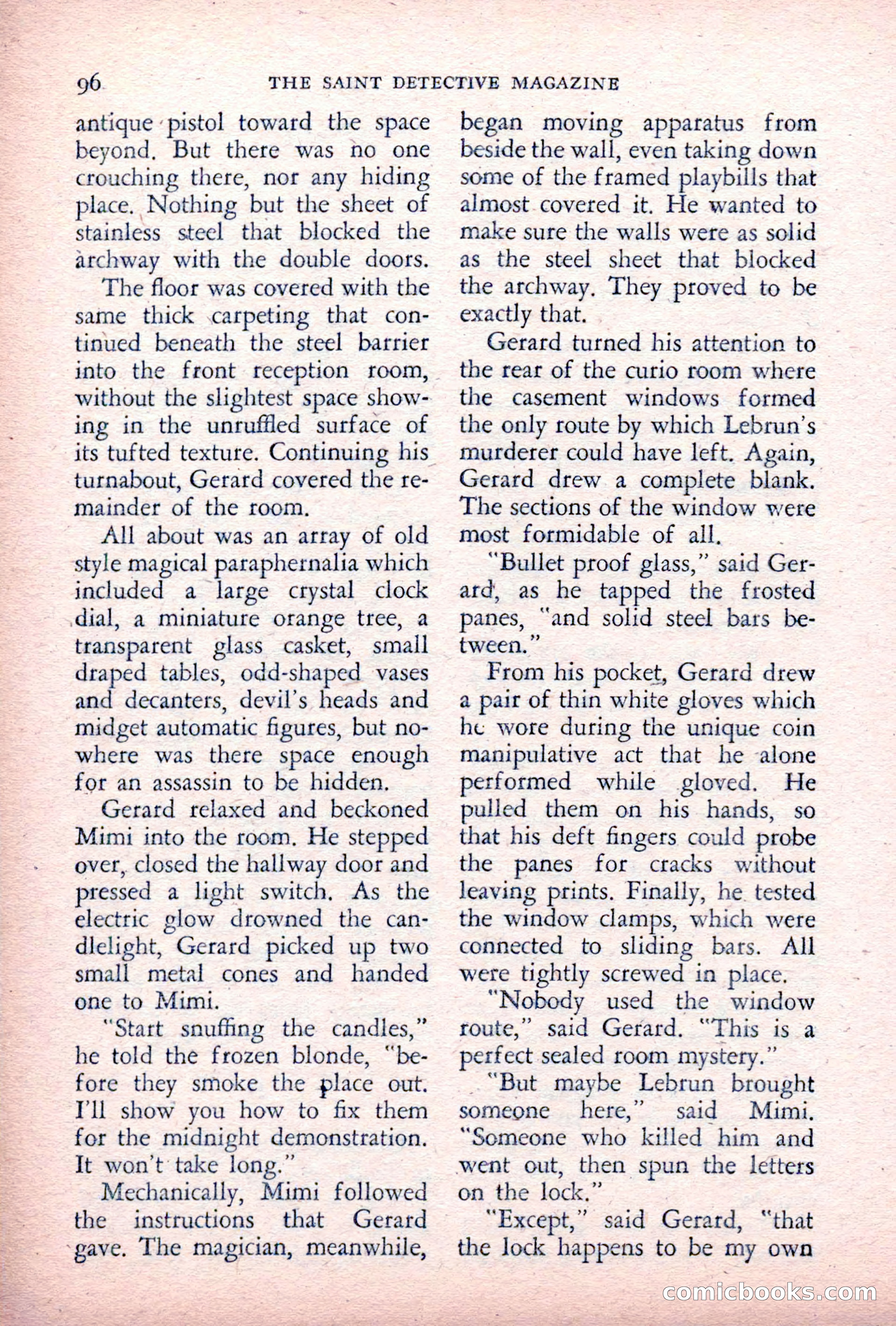 The Saint Detective Magazine — page 98 of 164
