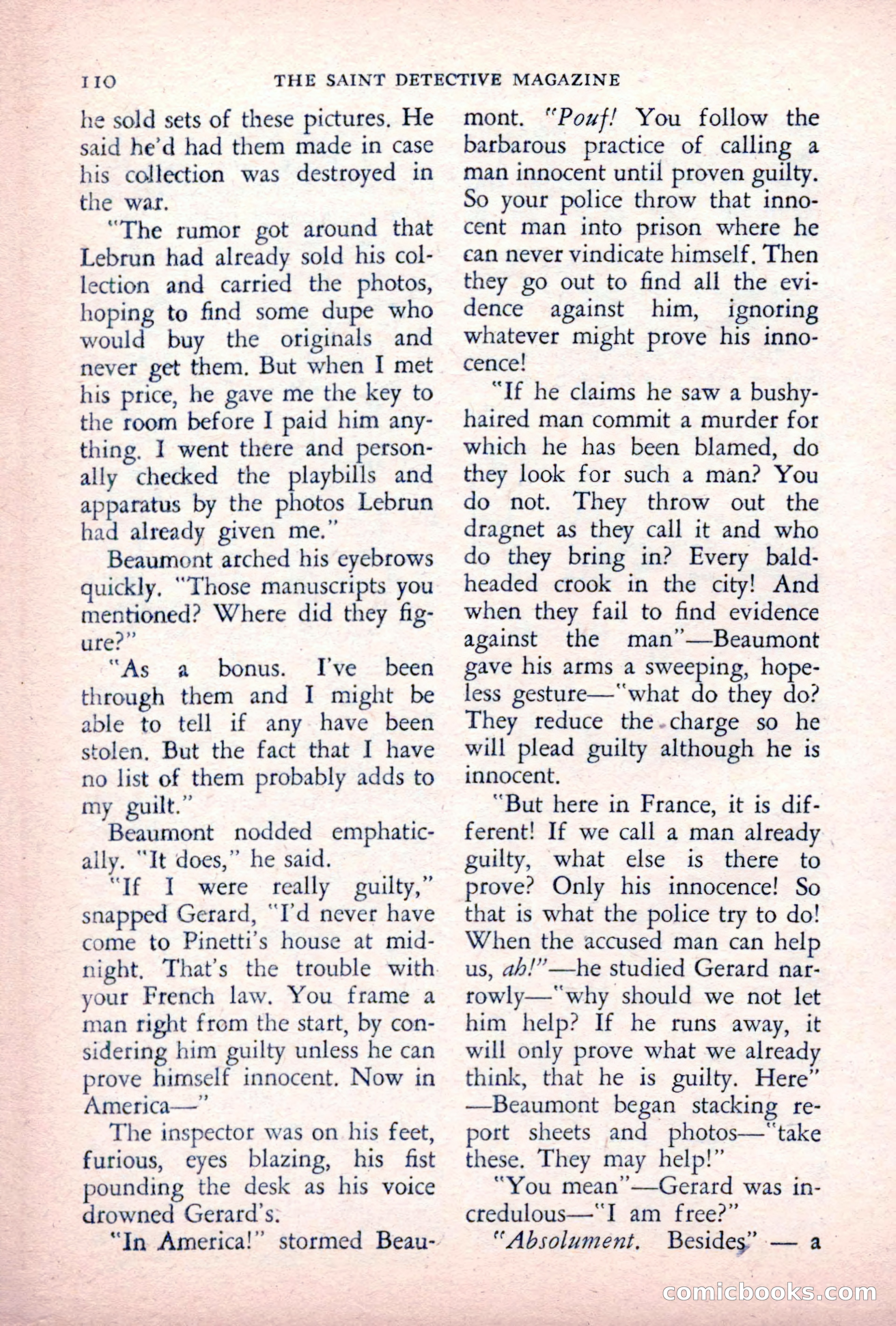 The Saint Detective Magazine — page 112 of 164