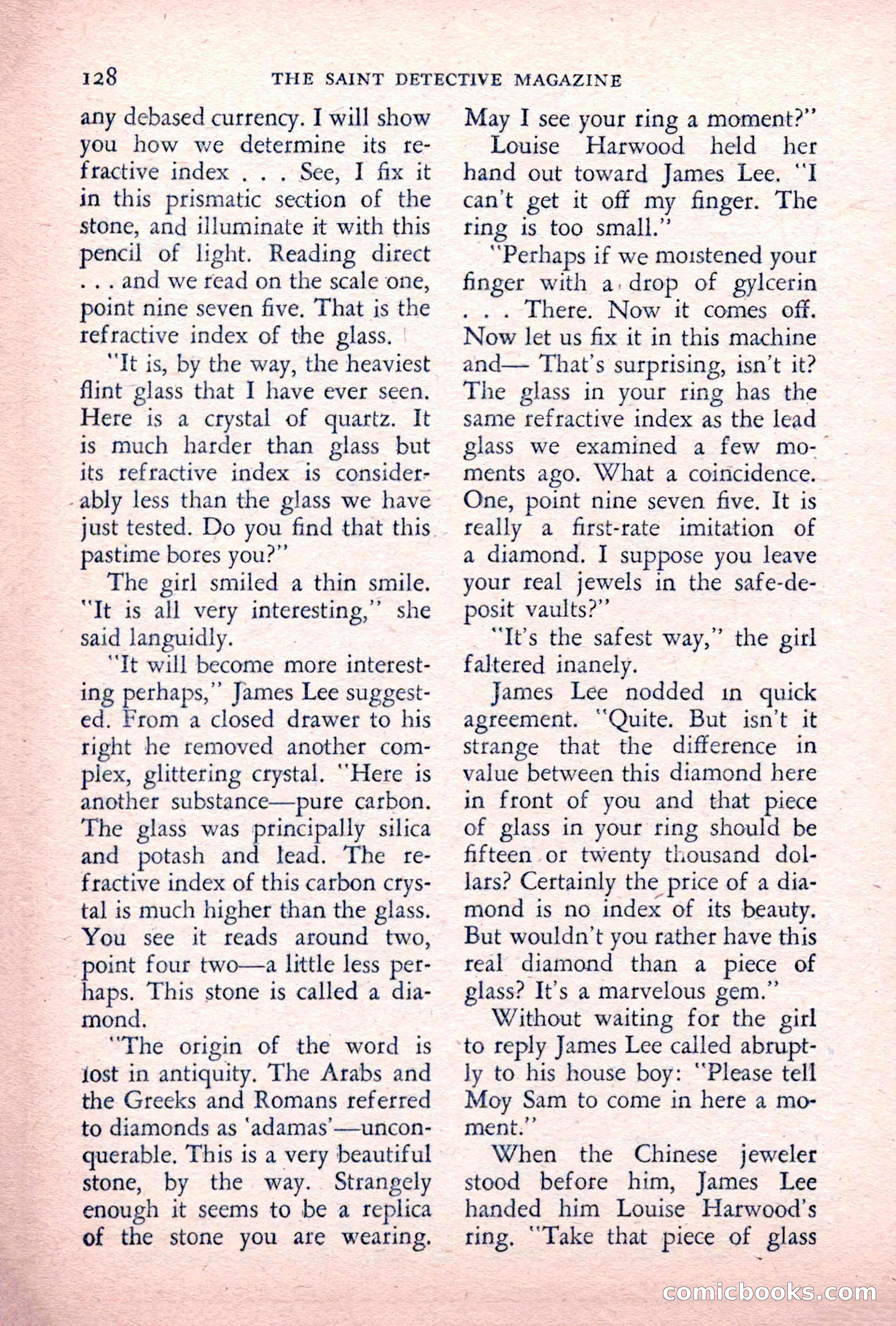 The Saint Detective Magazine — page 130 of 164