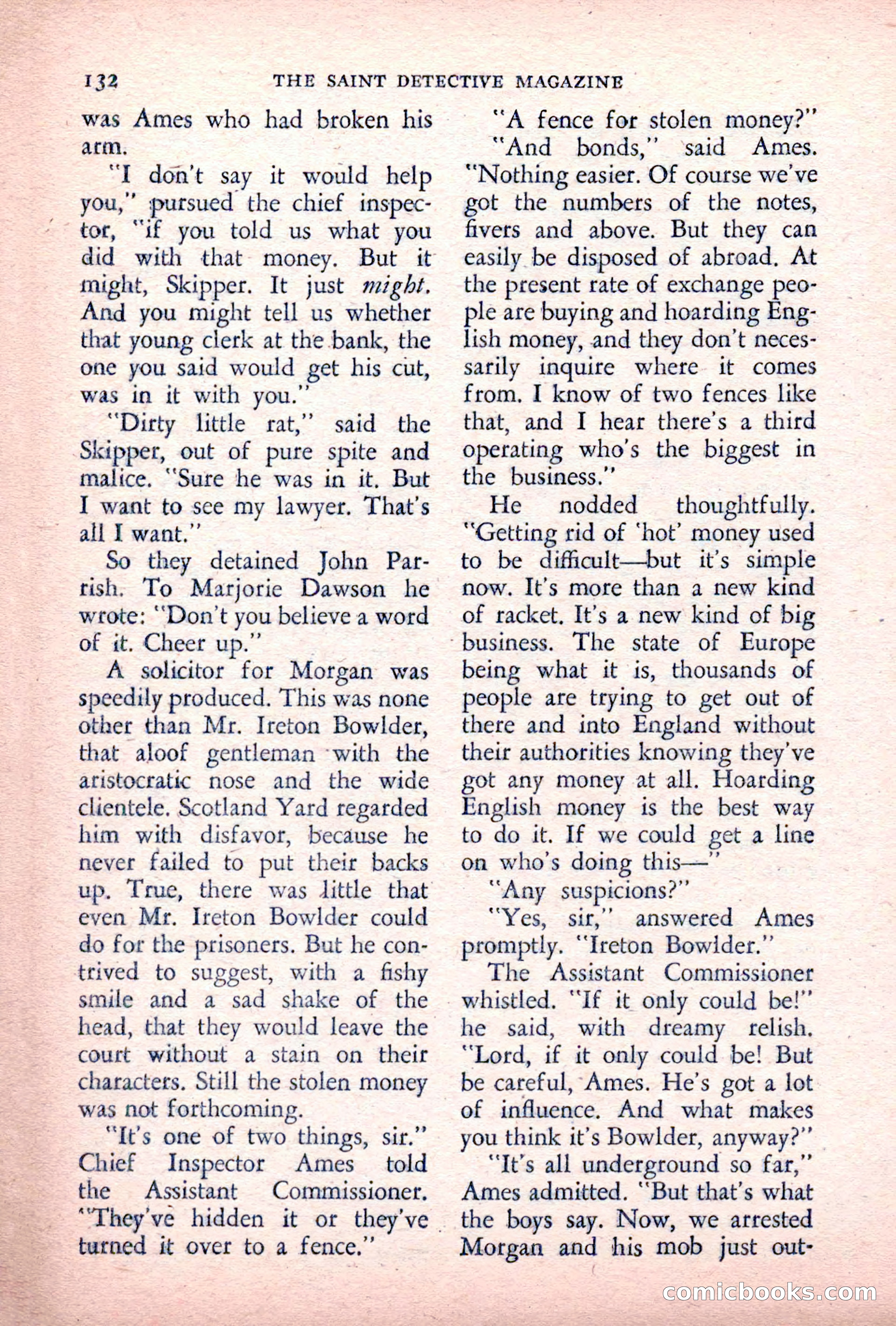 The Saint Detective Magazine — page 134 of 164