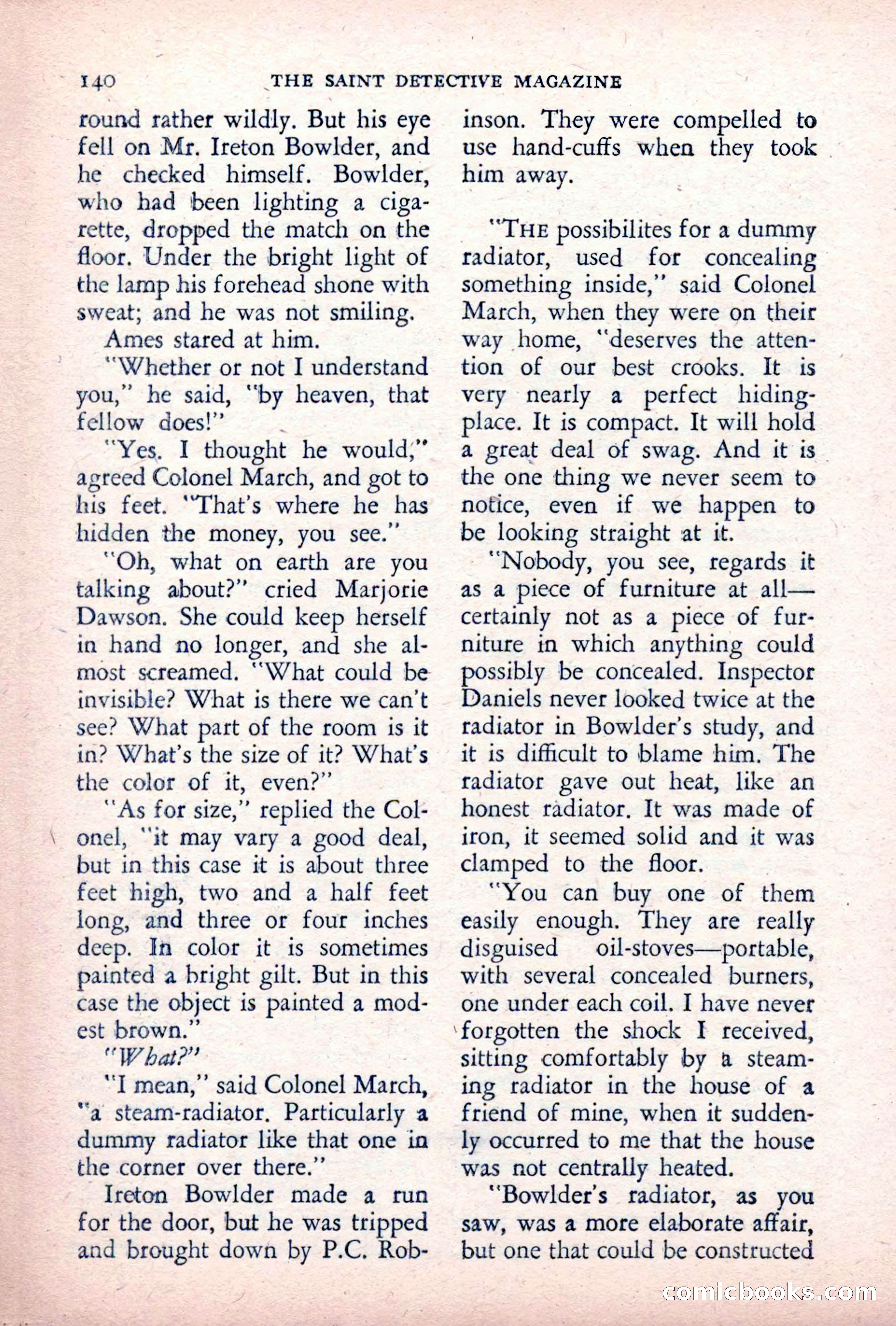 The Saint Detective Magazine — page 142 of 164