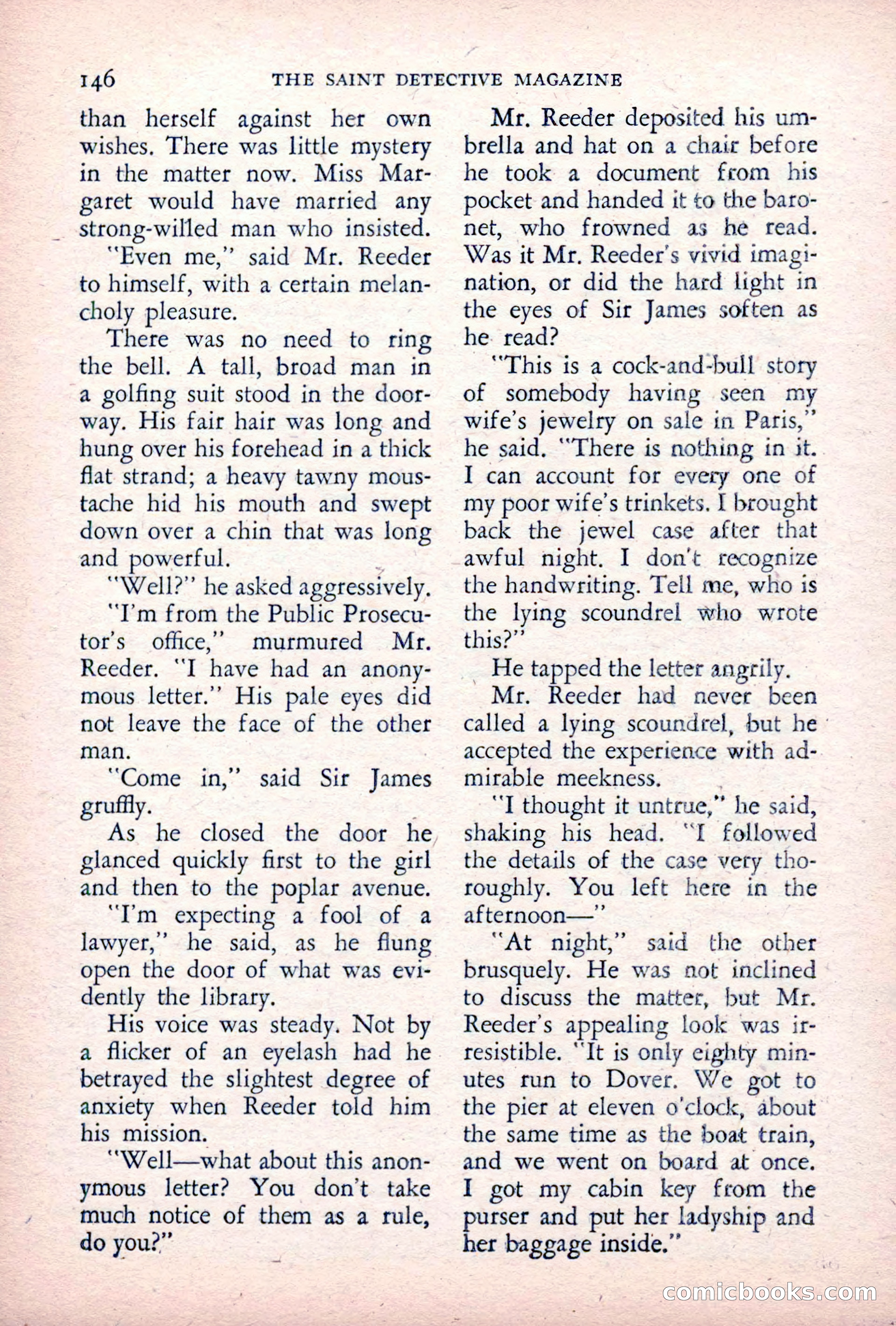 The Saint Detective Magazine — page 148 of 164