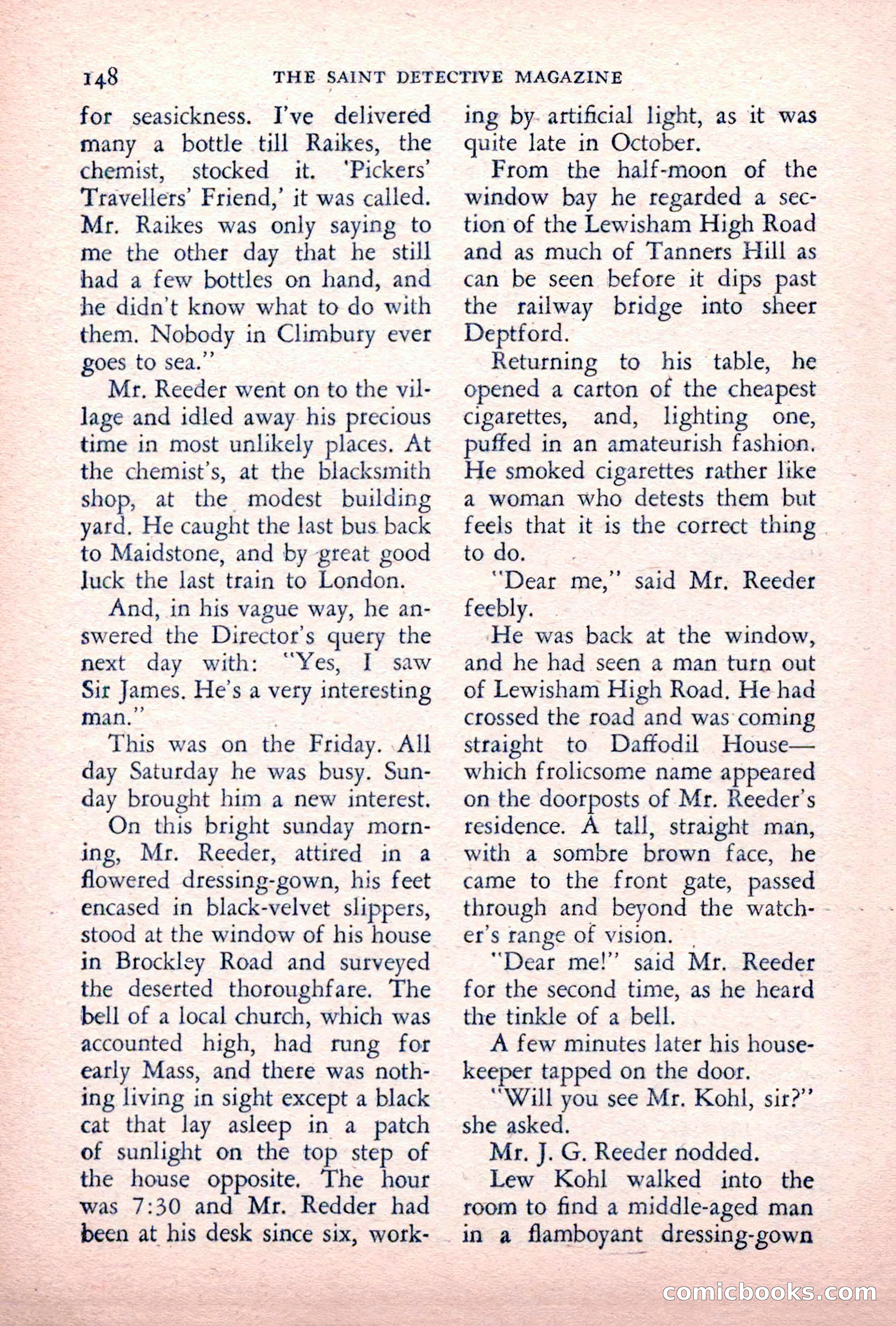 The Saint Detective Magazine — page 150 of 164