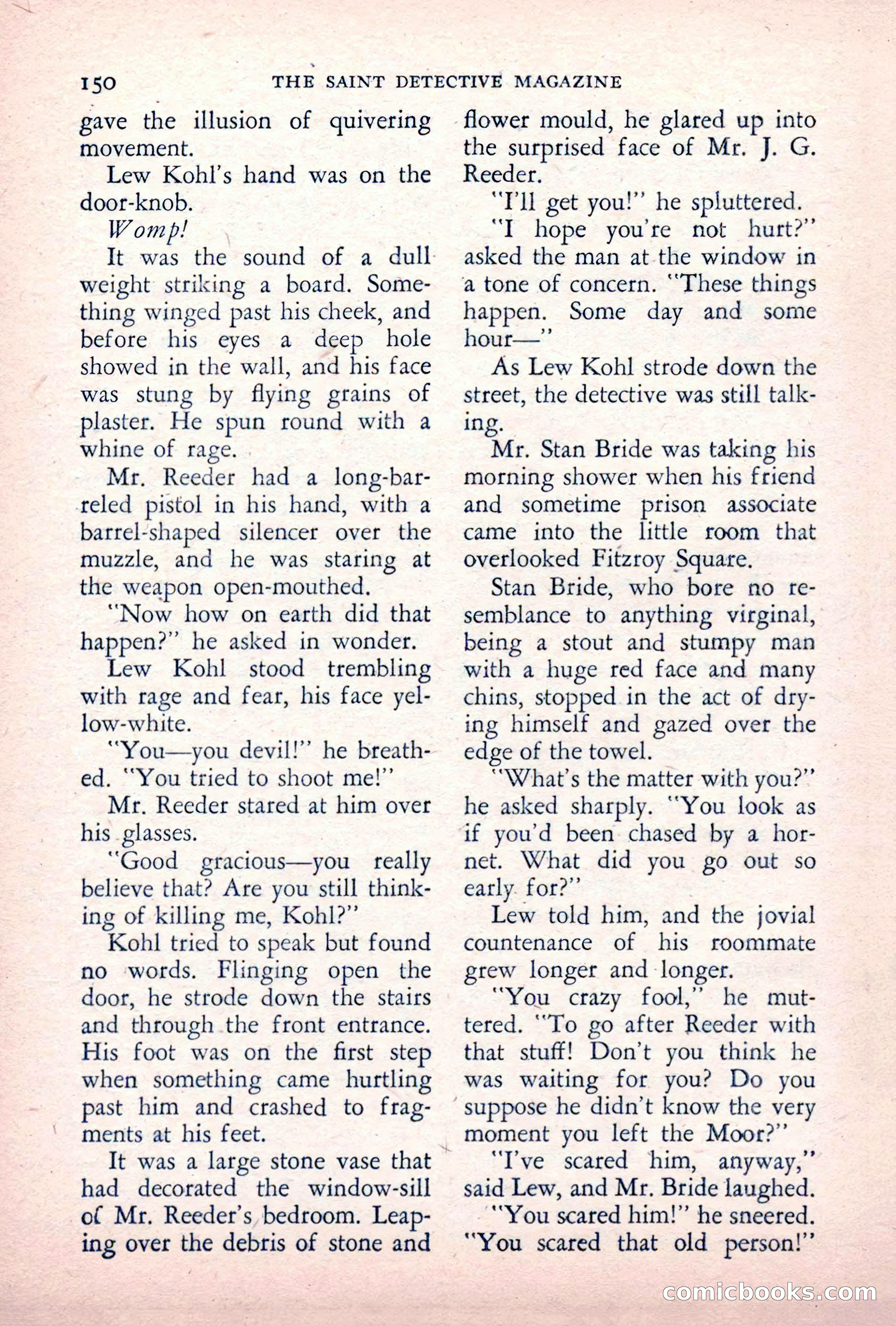 The Saint Detective Magazine — page 152 of 164