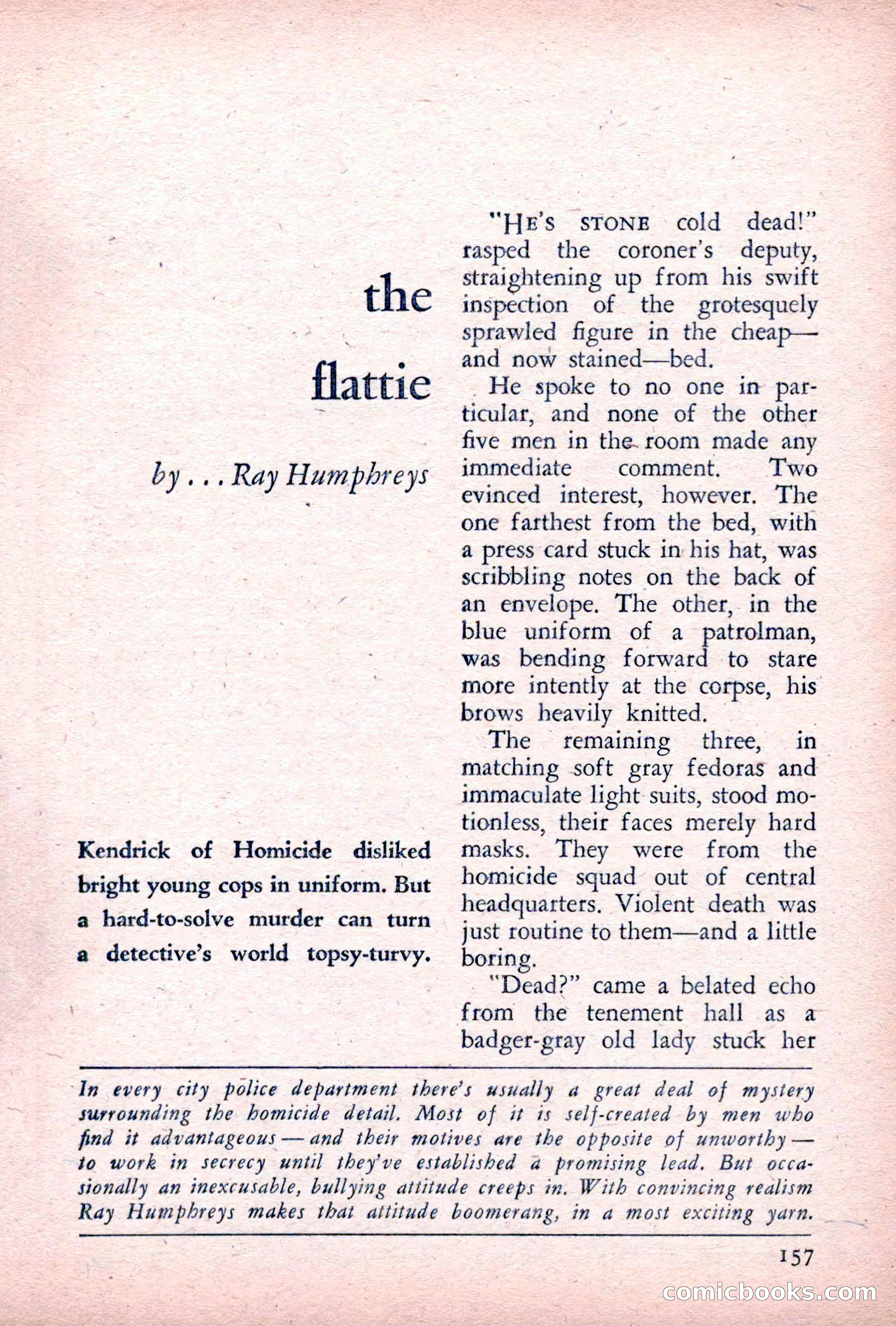 The Saint Detective Magazine — page 159 of 164