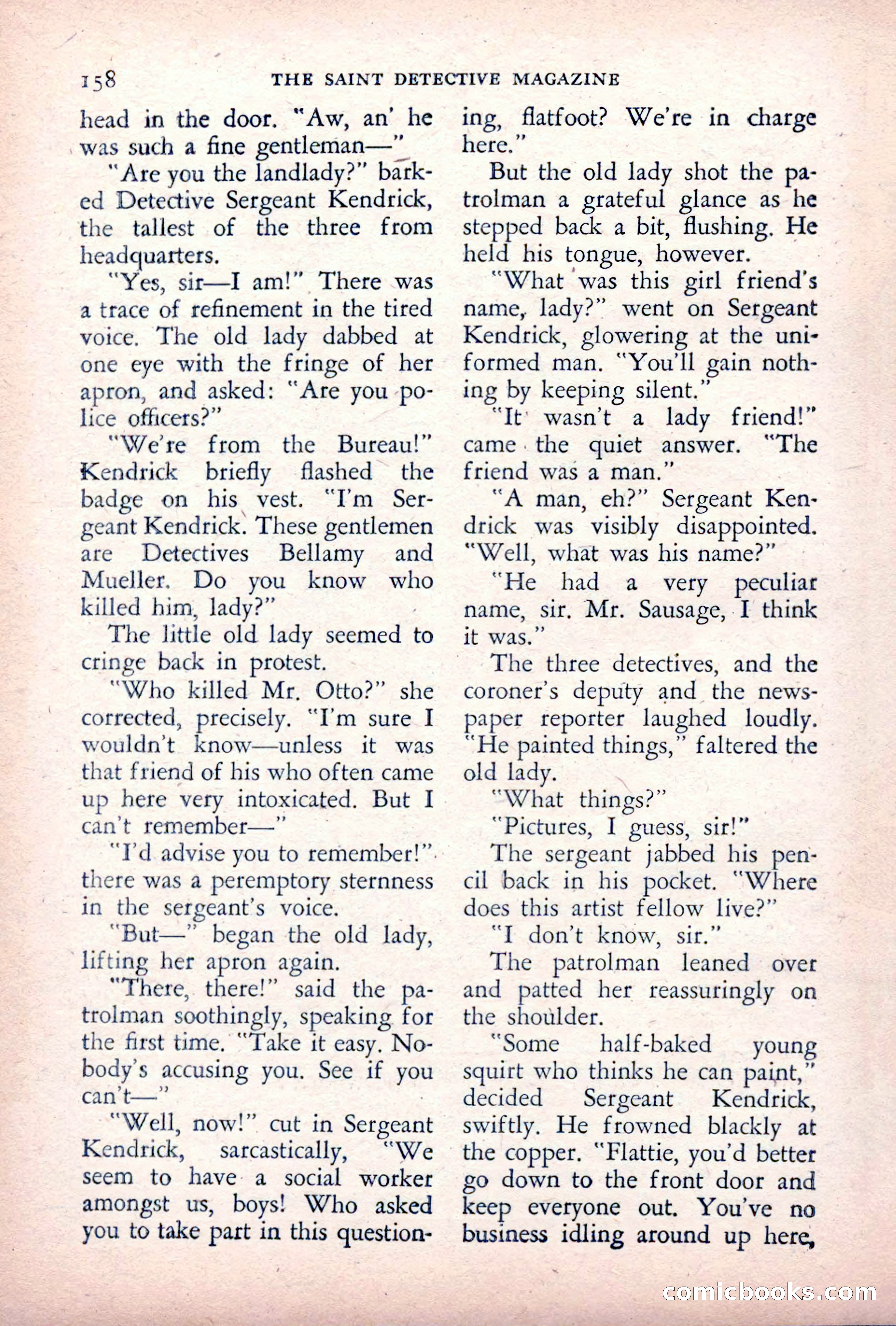 The Saint Detective Magazine — page 160 of 164