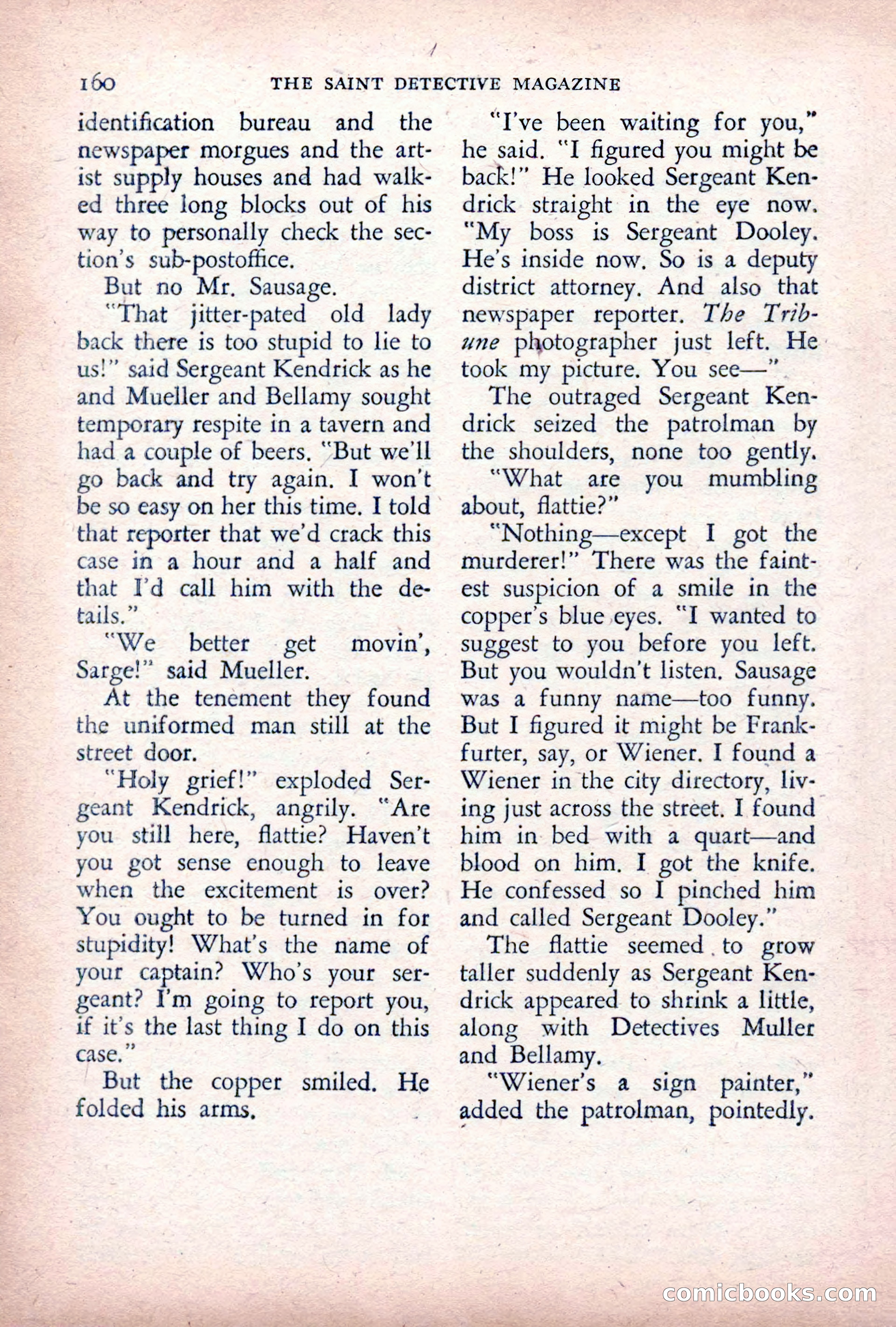 The Saint Detective Magazine — page 162 of 164