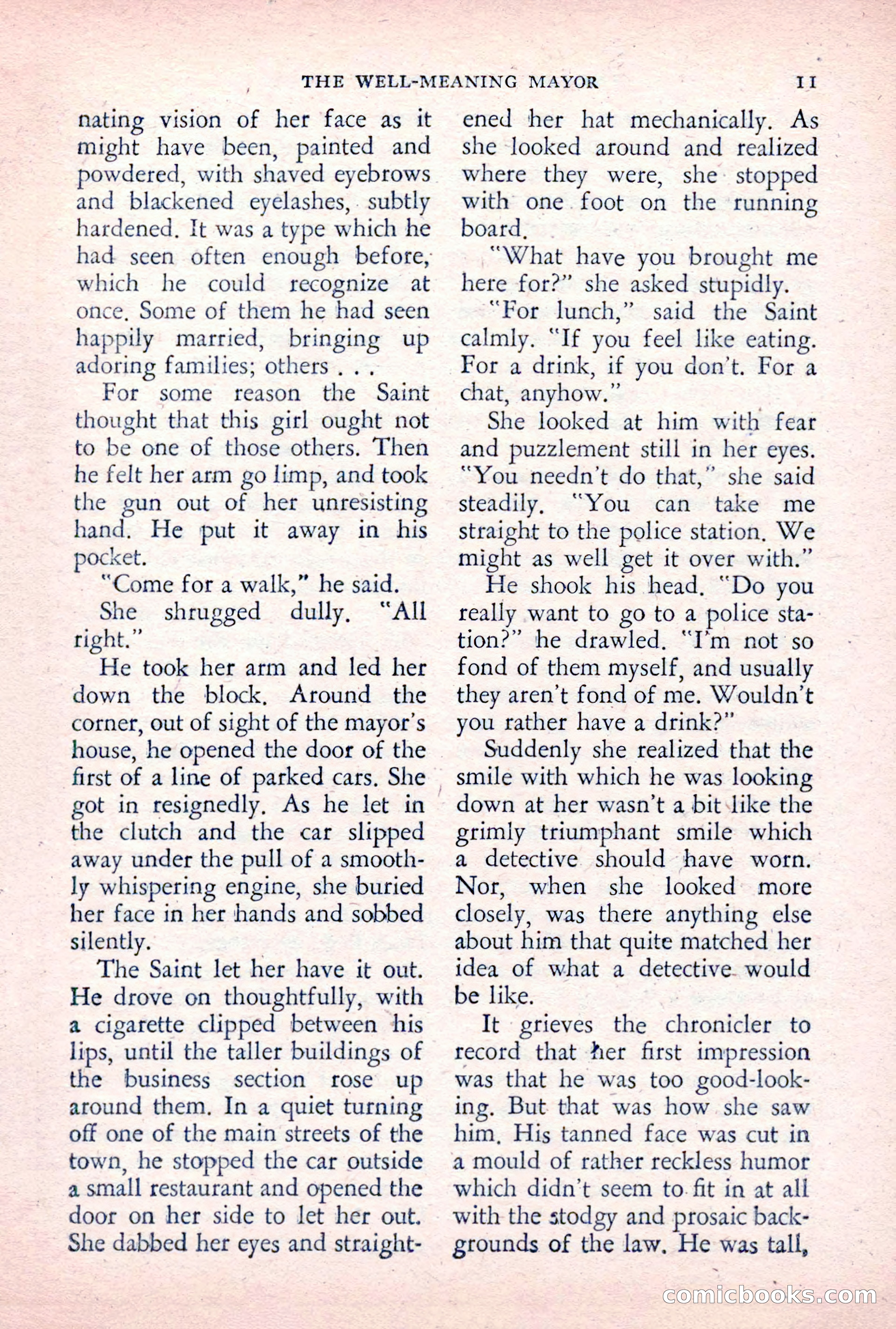 The Saint Detective Magazine, December 1955 — page 13 of 164