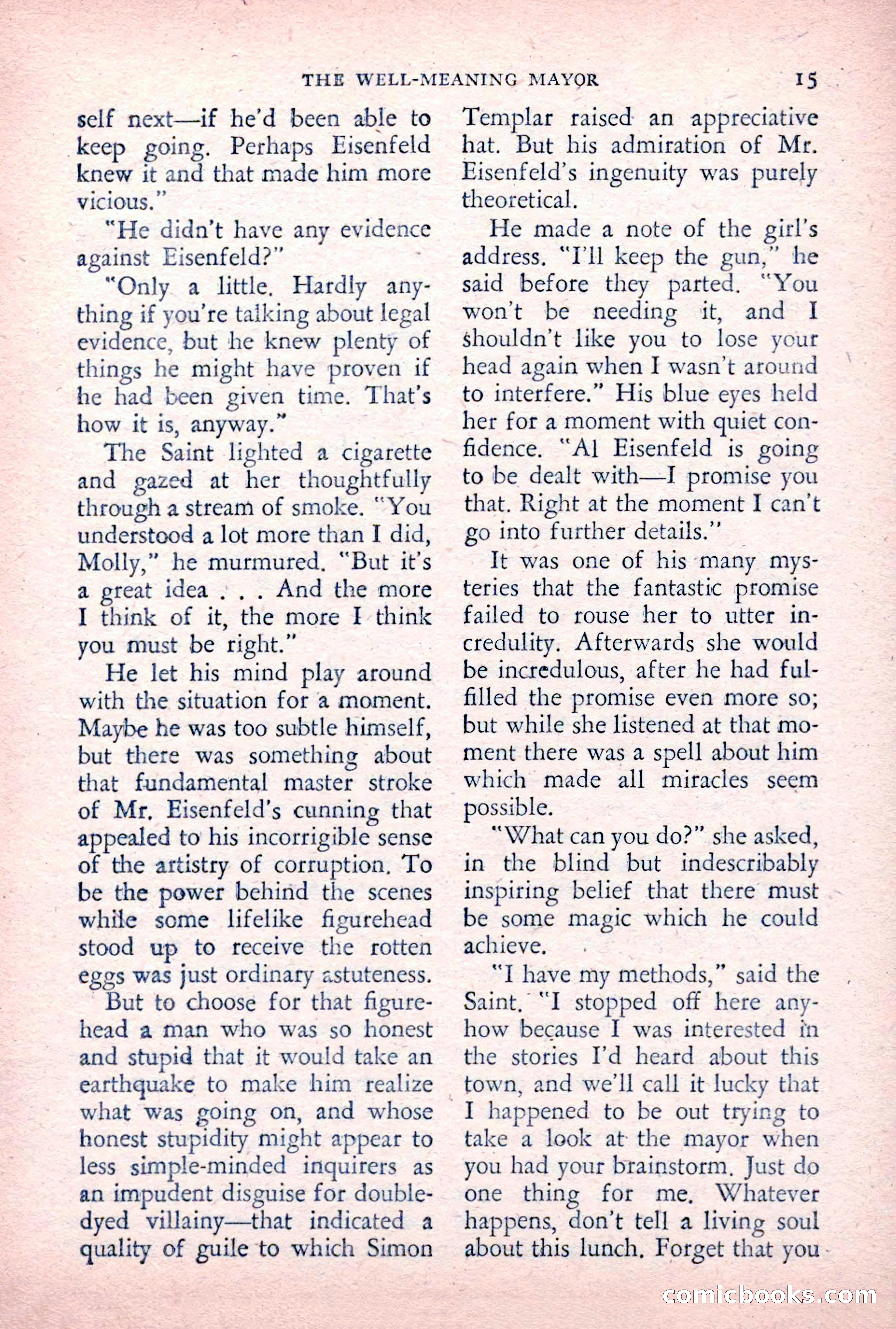 The Saint Detective Magazine, December 1955 — page 17 of 164
