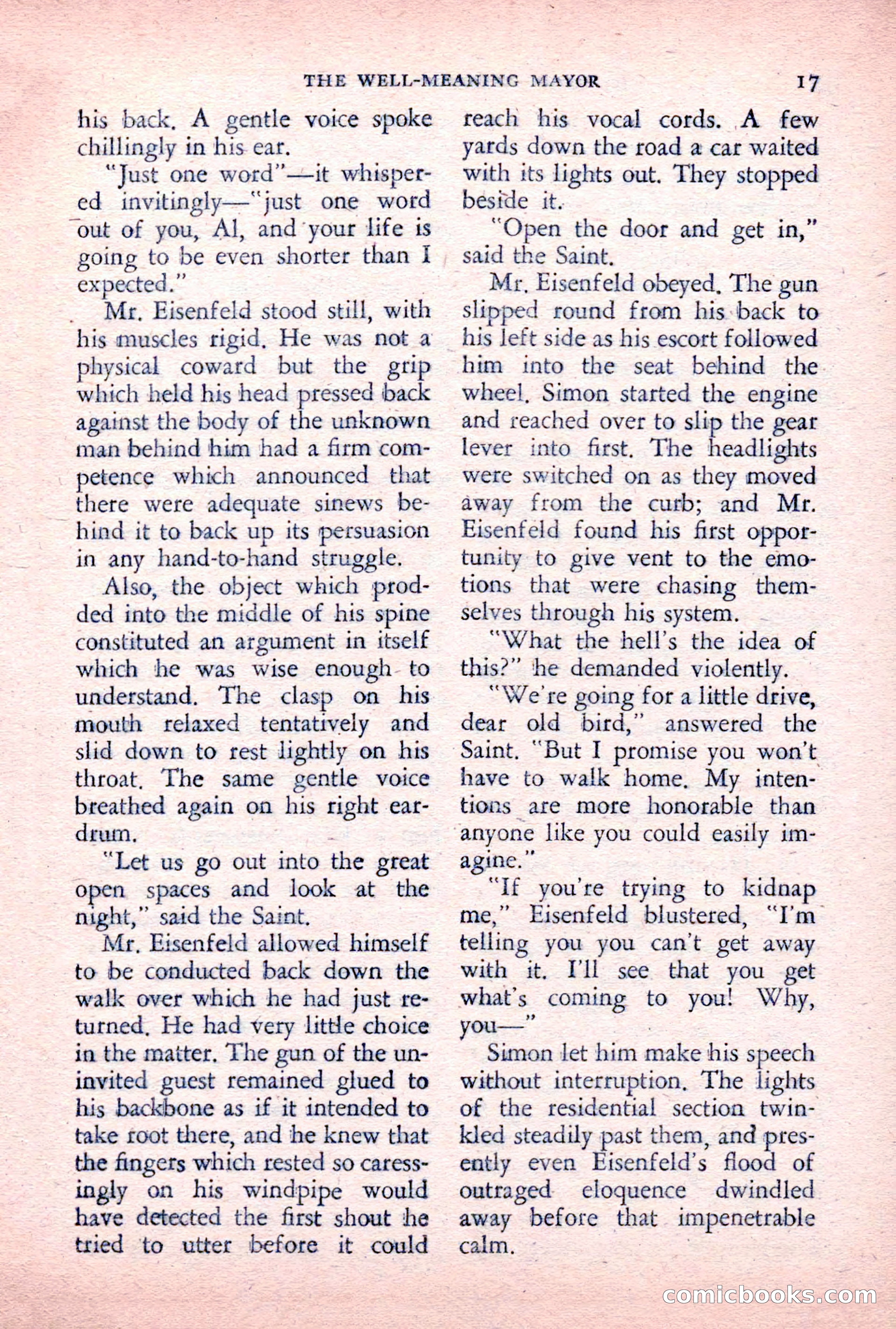 The Saint Detective Magazine, December 1955 — page 19 of 164