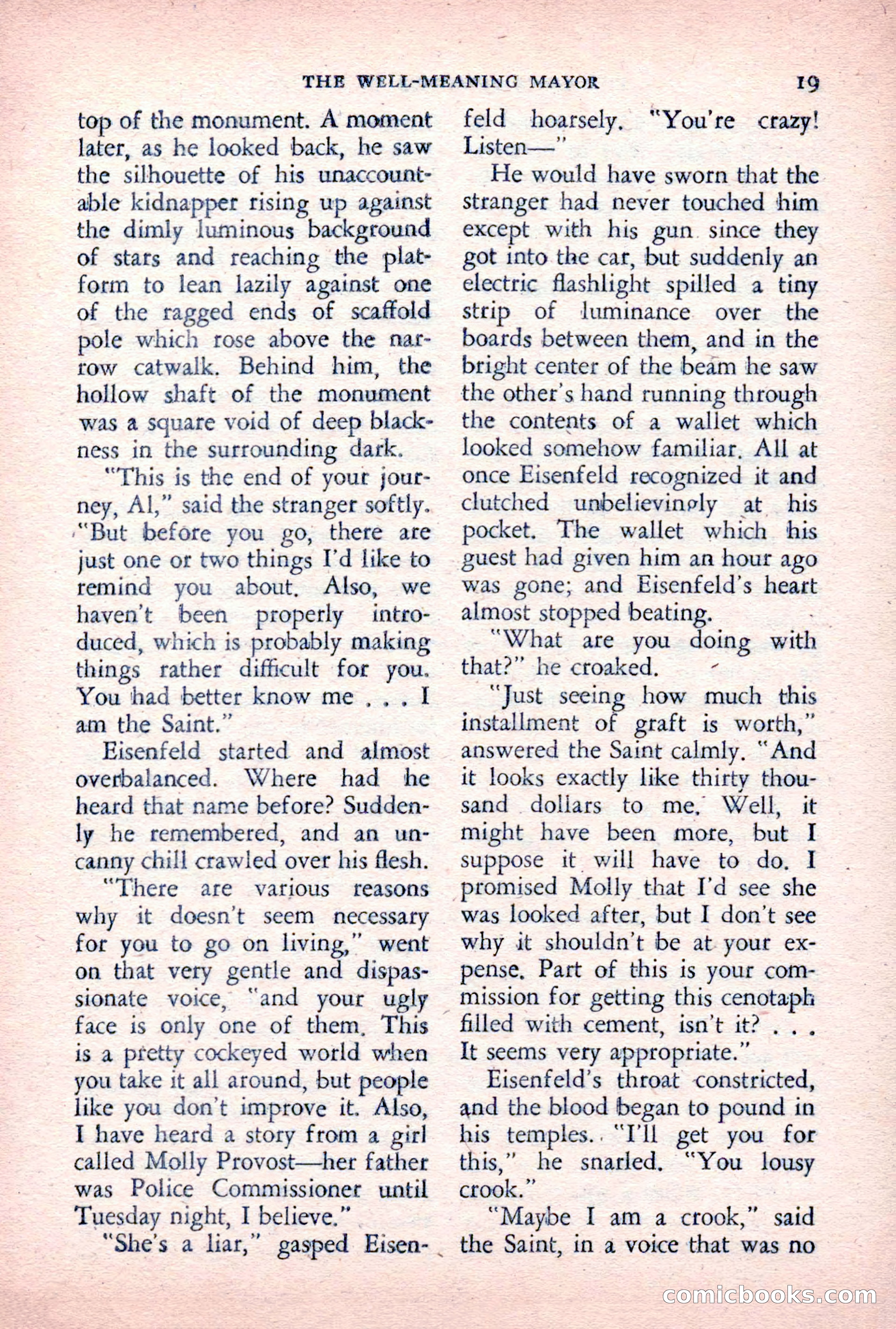 The Saint Detective Magazine, December 1955 — page 21 of 164