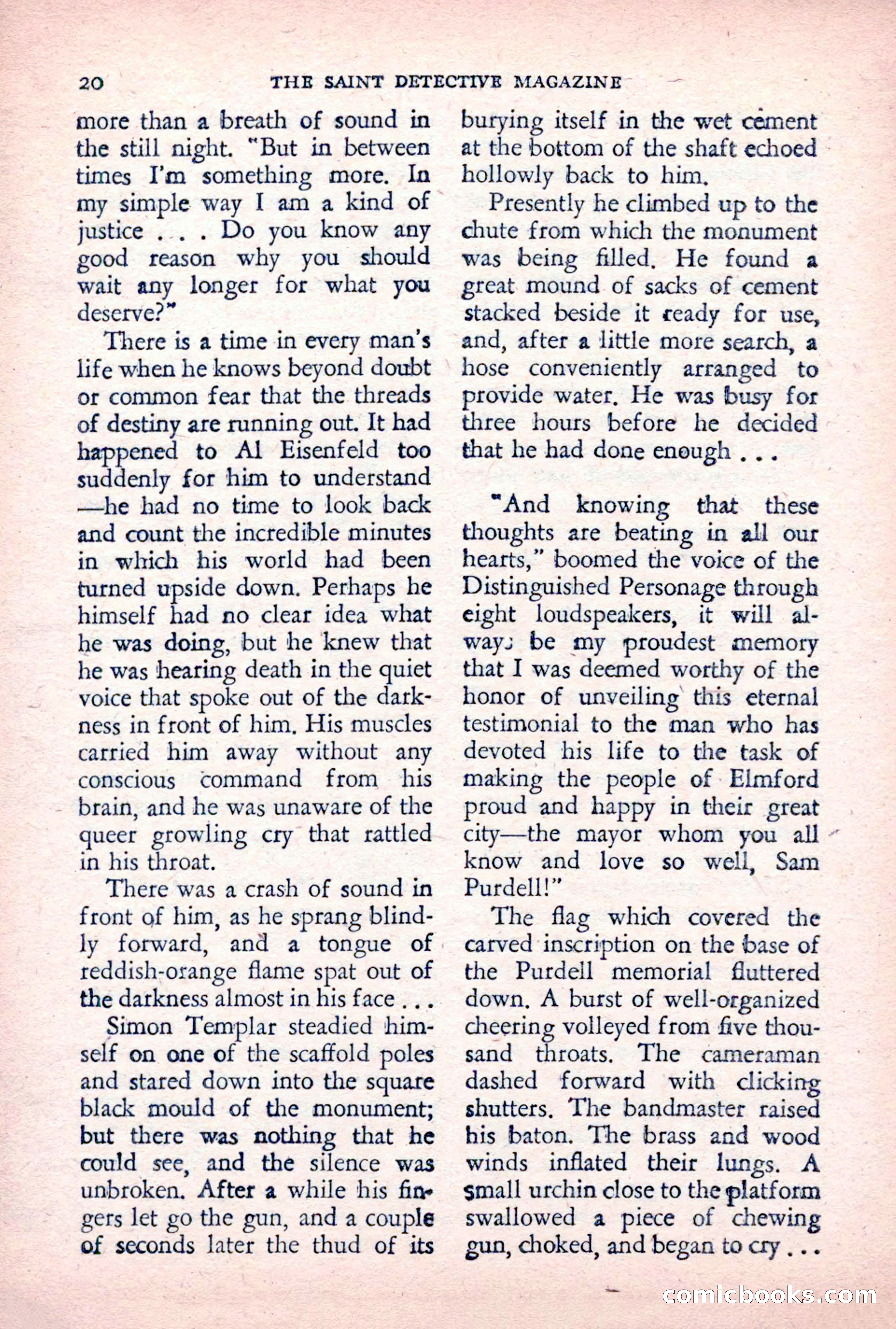 The Saint Detective Magazine, December 1955 — page 22 of 164